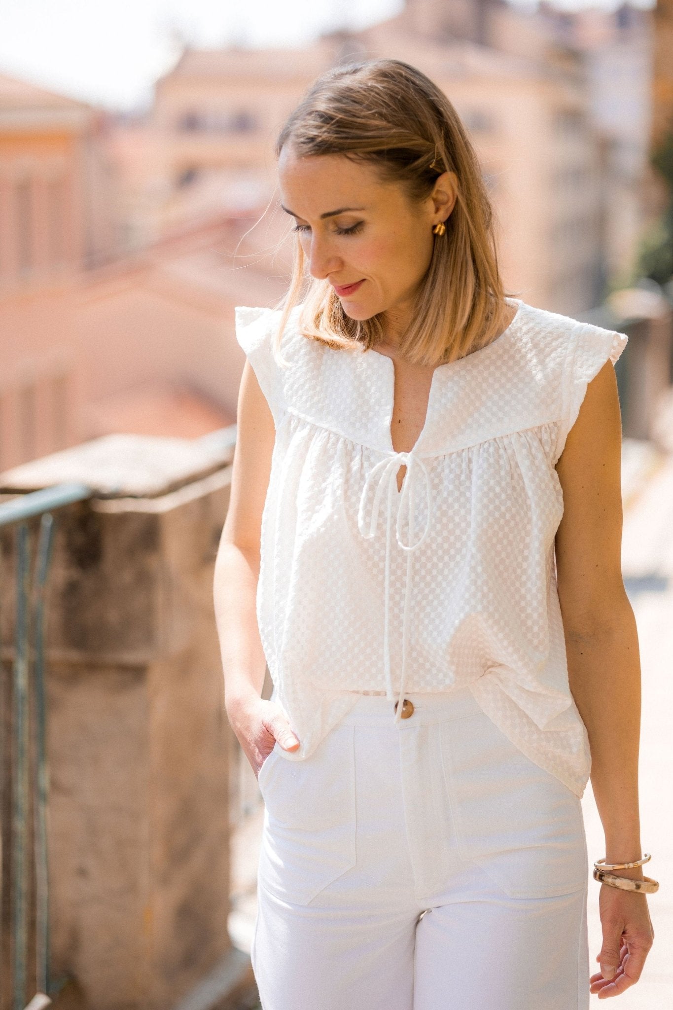 Blouse Romy - Patron Couture PDF ou Pochette - Joli Lab