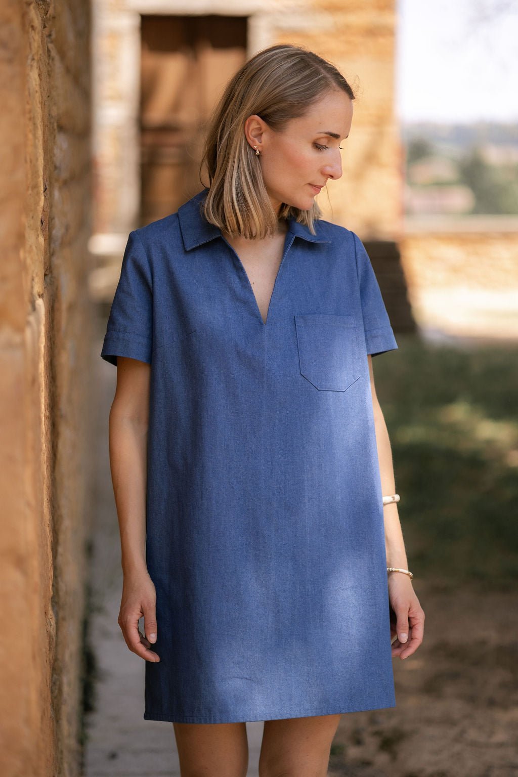 Blouse/robe Ambre - Patron Couture PDF - Joli Lab