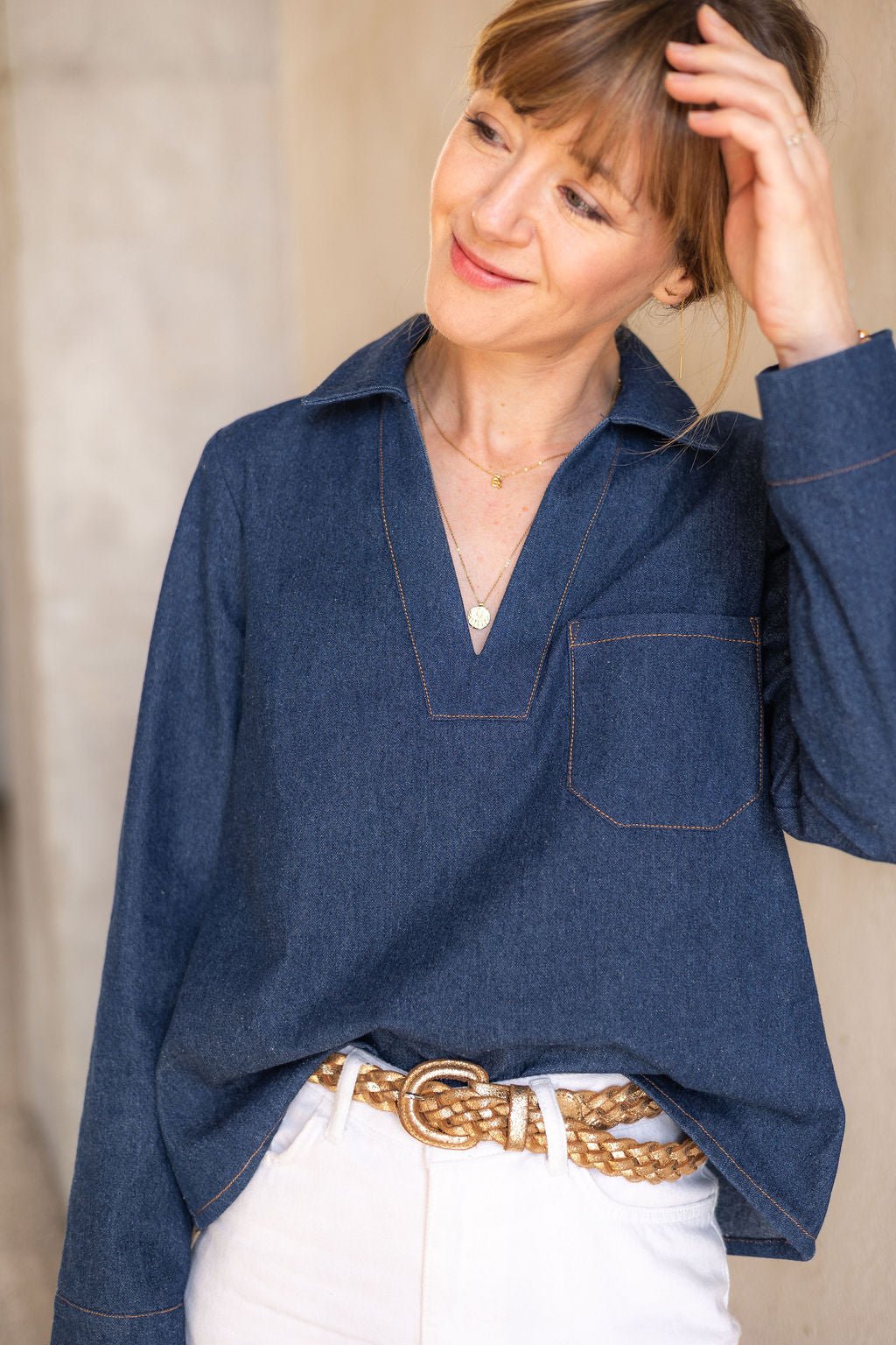 Blouse/robe Ambre - Patron Couture PDF ou Pochette - Joli Lab
