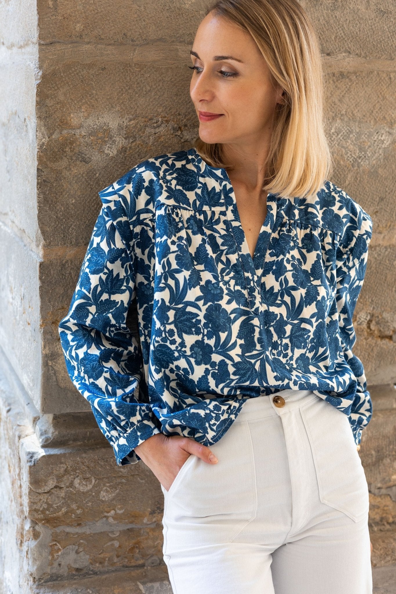 Blouse/Robe Amy - Patron Couture PDF ou Pochette - Joli Lab