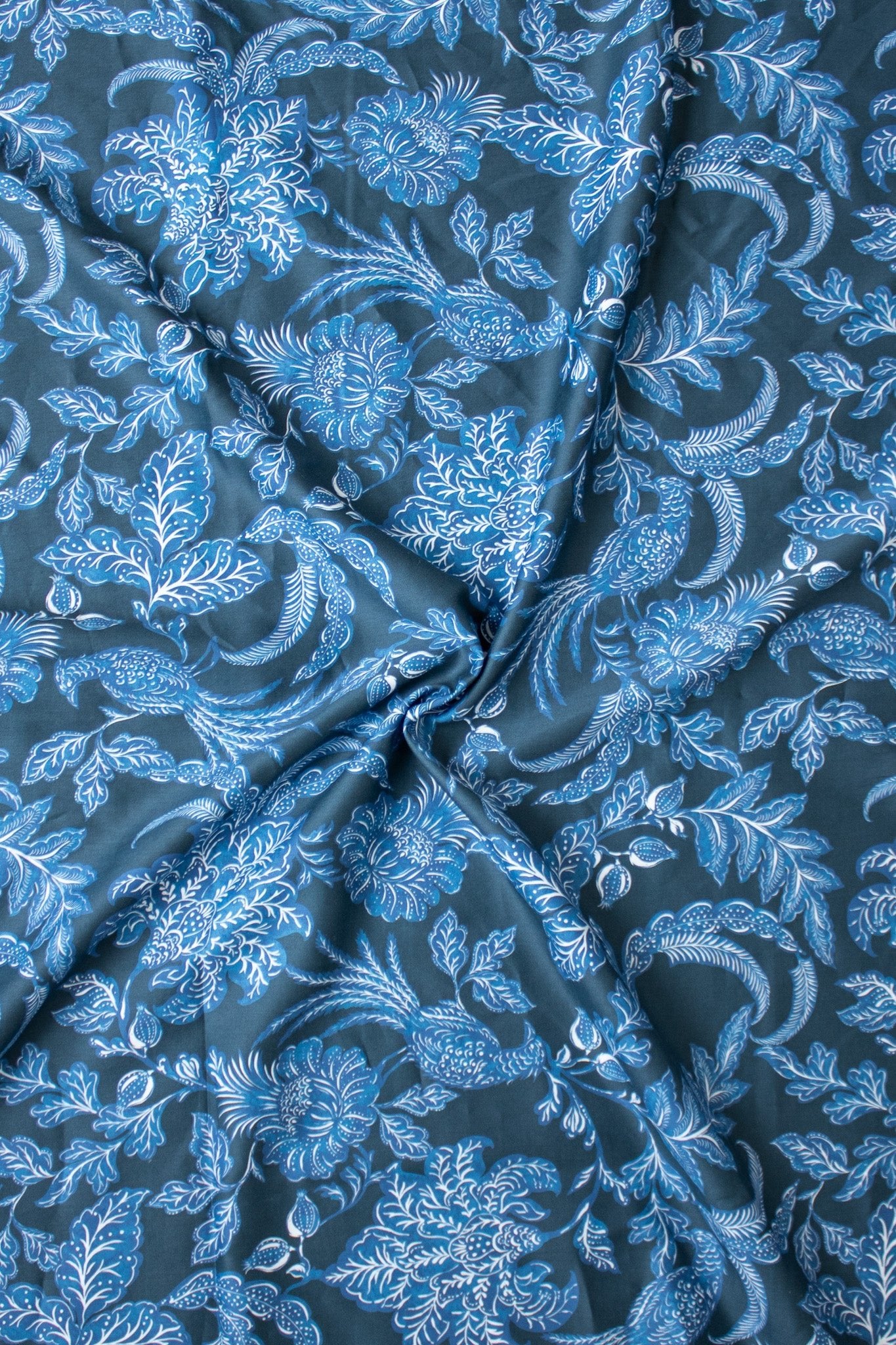 Joli Kit Couture - Blouse Amy - imprimé Hana bleu - Joli Lab