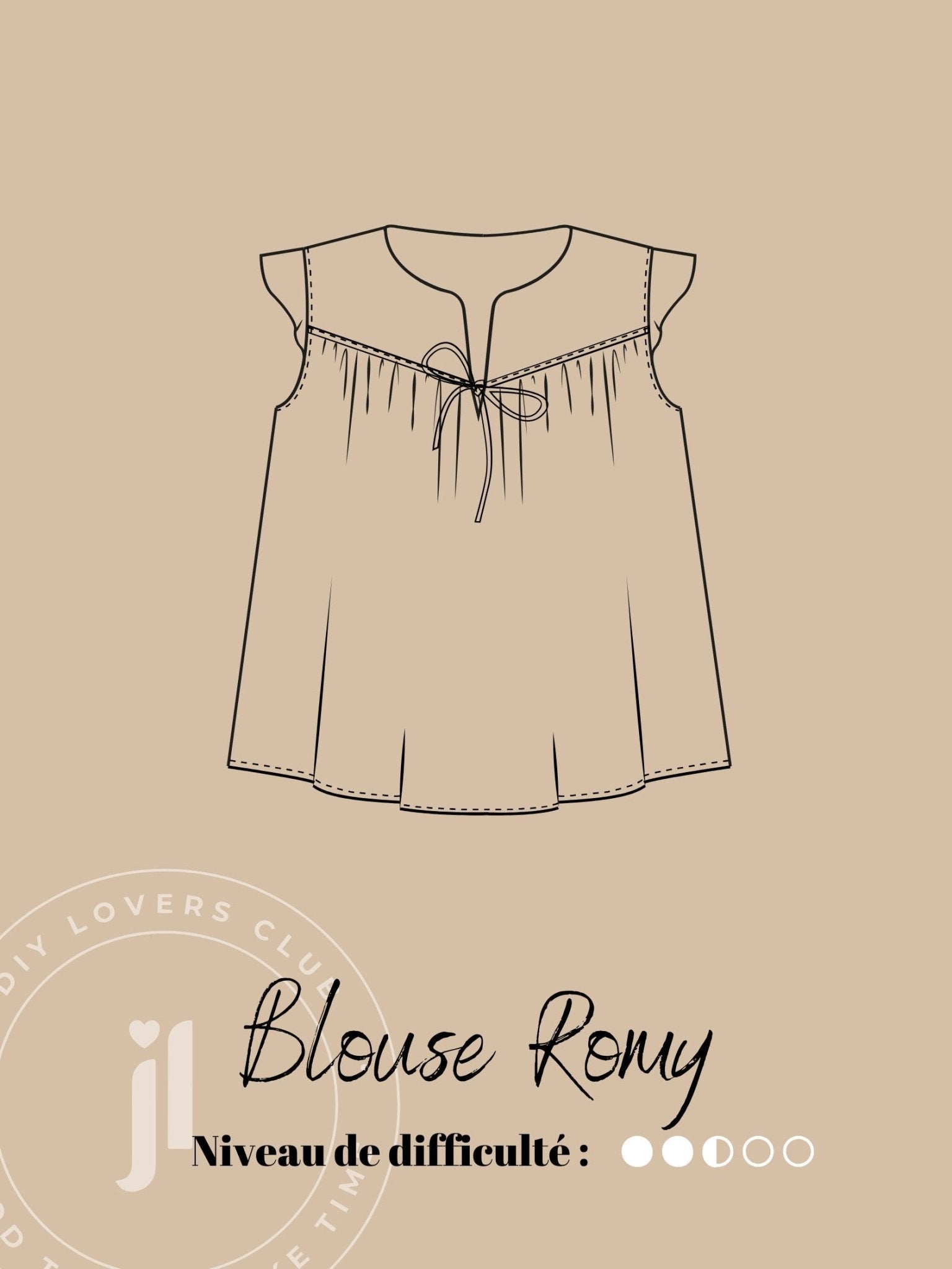 Joli Kit Couture - Blouse Romy Joli Lab