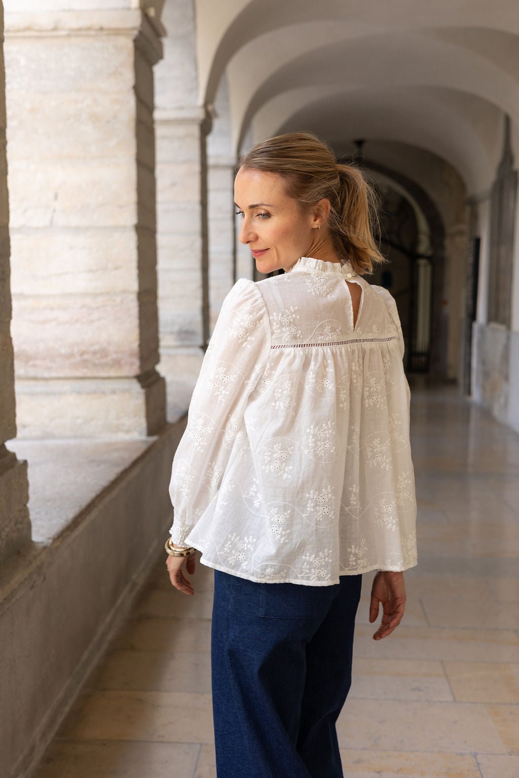 Joli Kit Couture - Blouse Victoire coton brodé - Joli Lab
