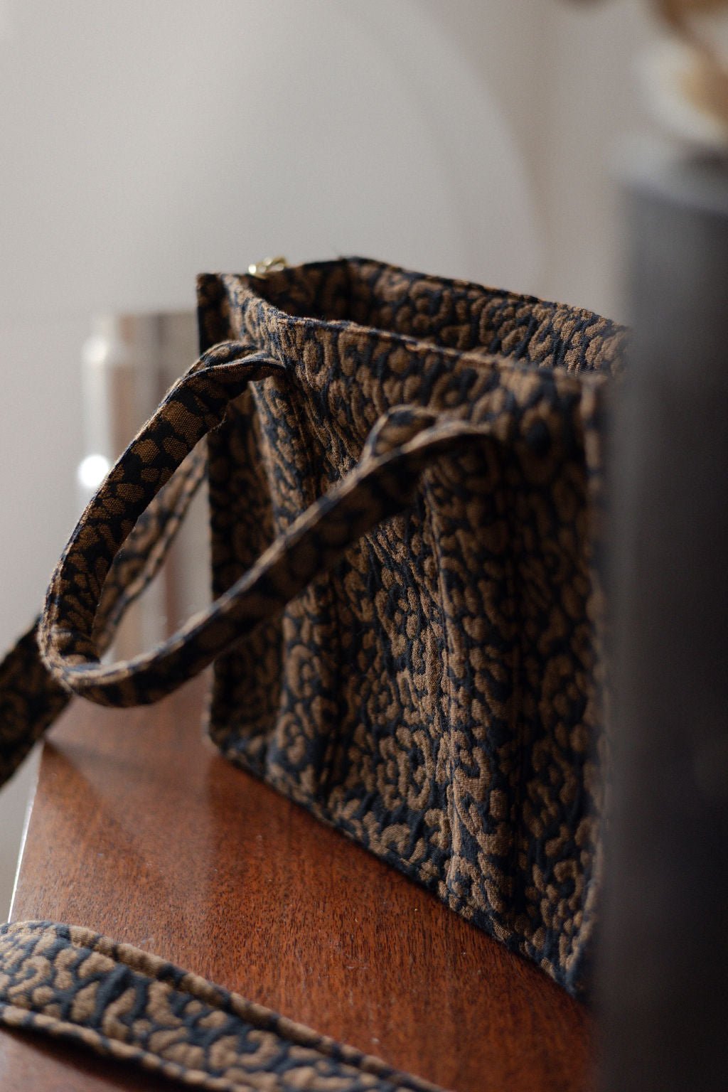 Joli Kit Couture - Mini - tote Stella jacquard léopard - Joli Lab