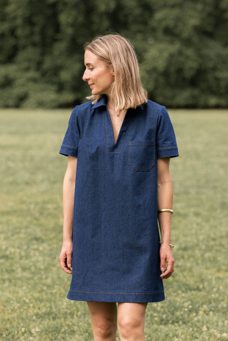 Joli Kit Couture - Robe Ambre jean brut - Joli Lab