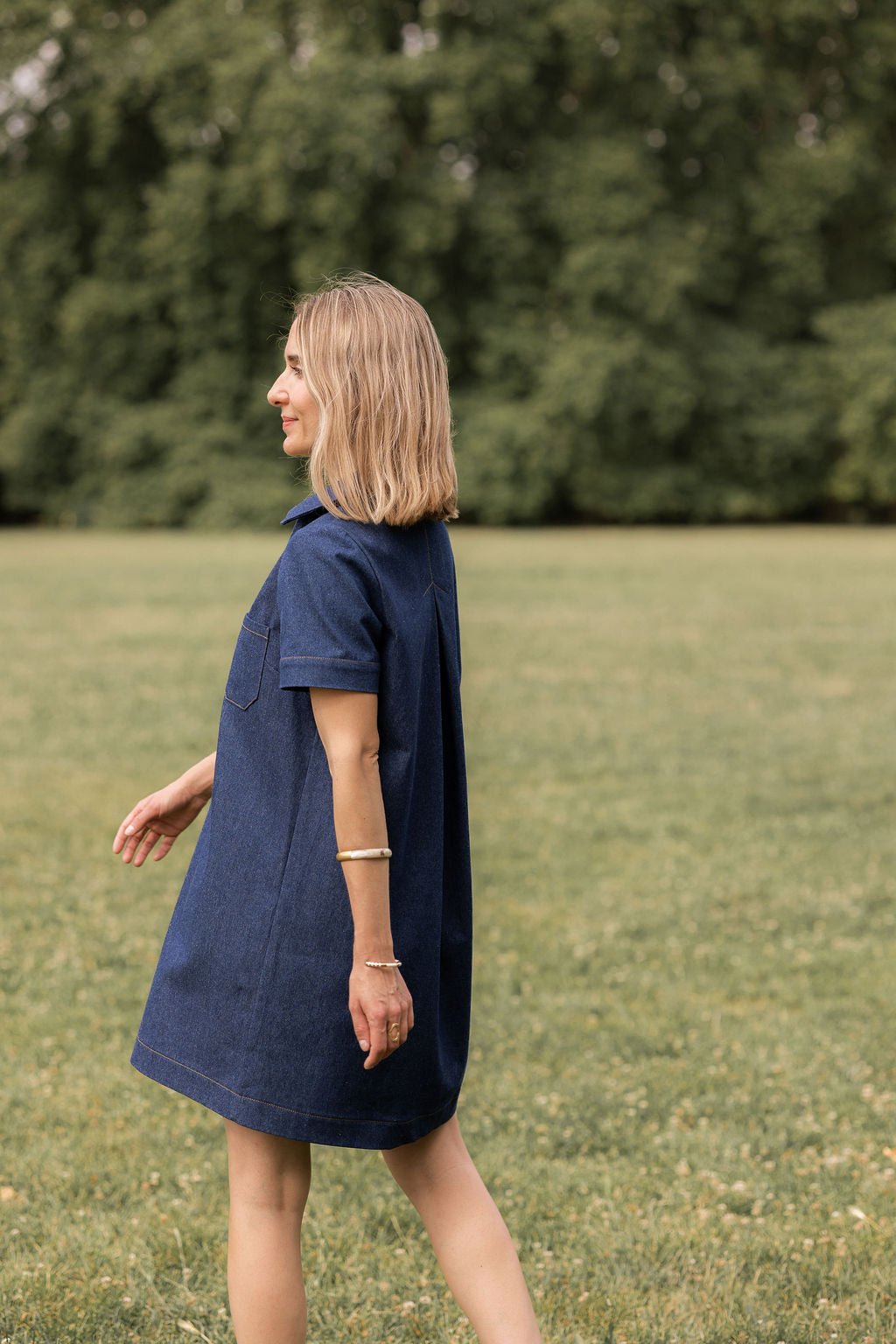Joli Kit Couture - Robe Ambre jean brut - Joli Lab