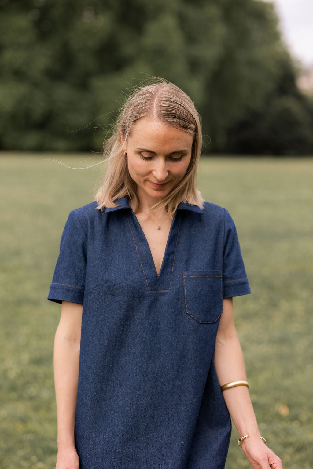 Joli Kit Couture - Robe Ambre jean brut - Joli Lab