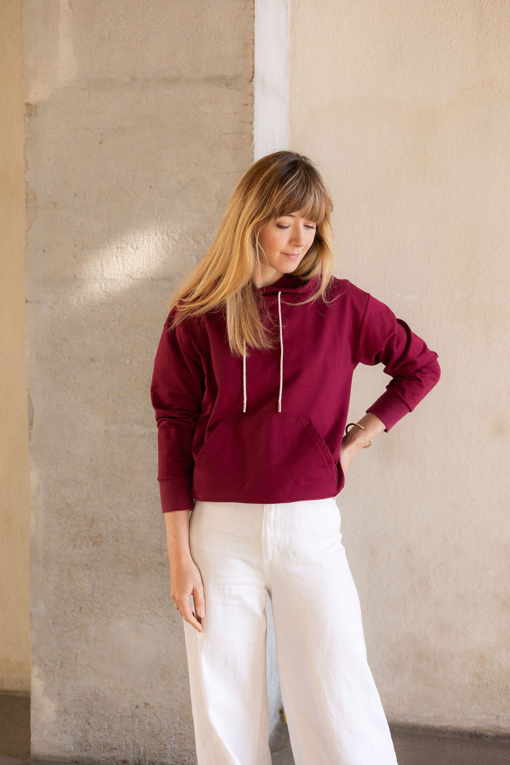Joli Kit Couture - Sweat Lou lie de vin - Joli Lab