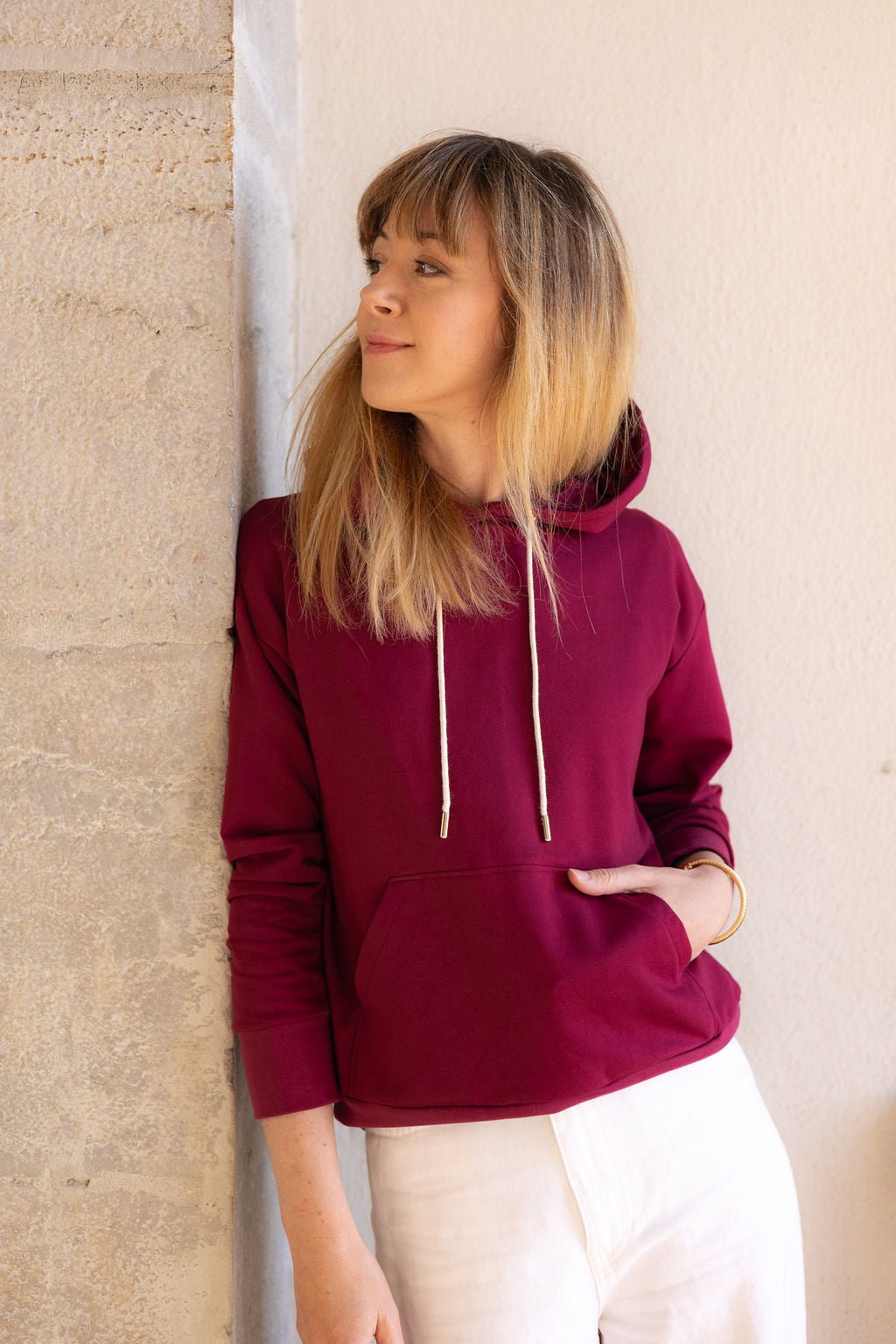 Joli Kit Couture - Sweat Lou lie de vin - Joli Lab