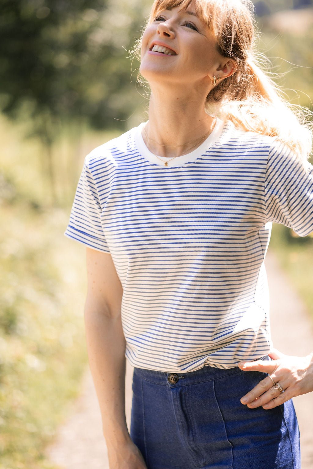 Joli Kit Couture - T-shirt Brad bleu vintage - Joli Lab