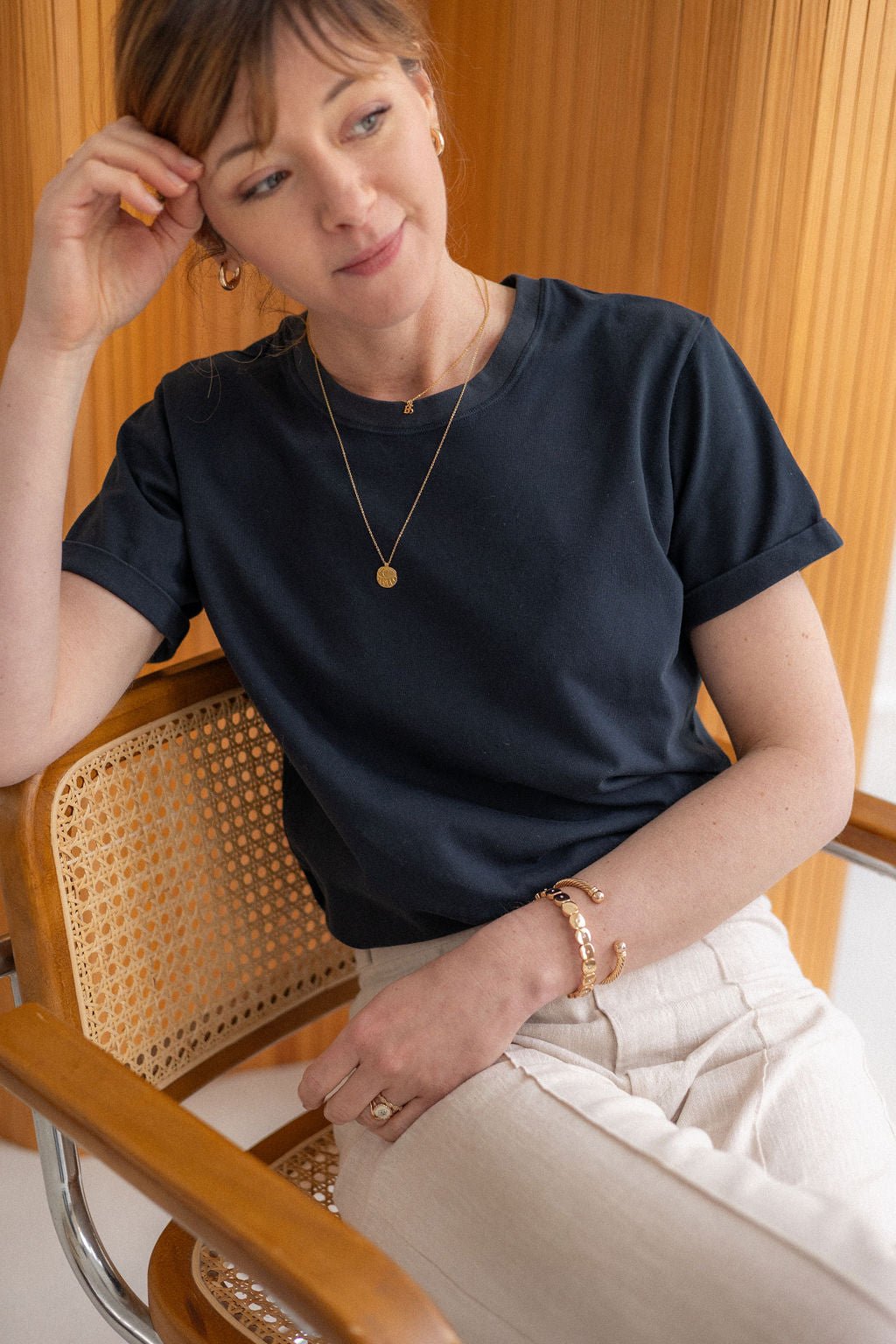 Joli Kit Couture - T-shirt Brad marine - Joli Lab