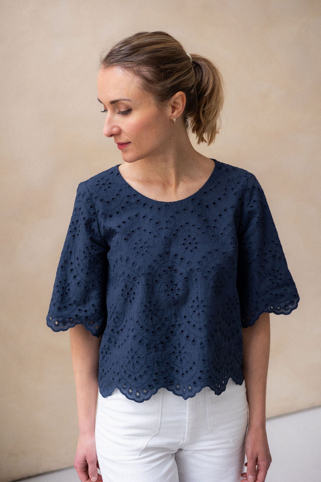 Joli Kit Couture - Top Mia broderie anglaise - Joli Lab