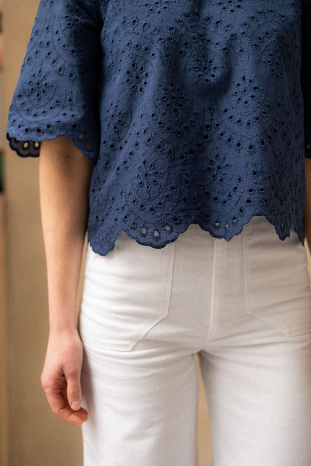 Joli Kit Couture - Top Mia broderie anglaise - Joli Lab