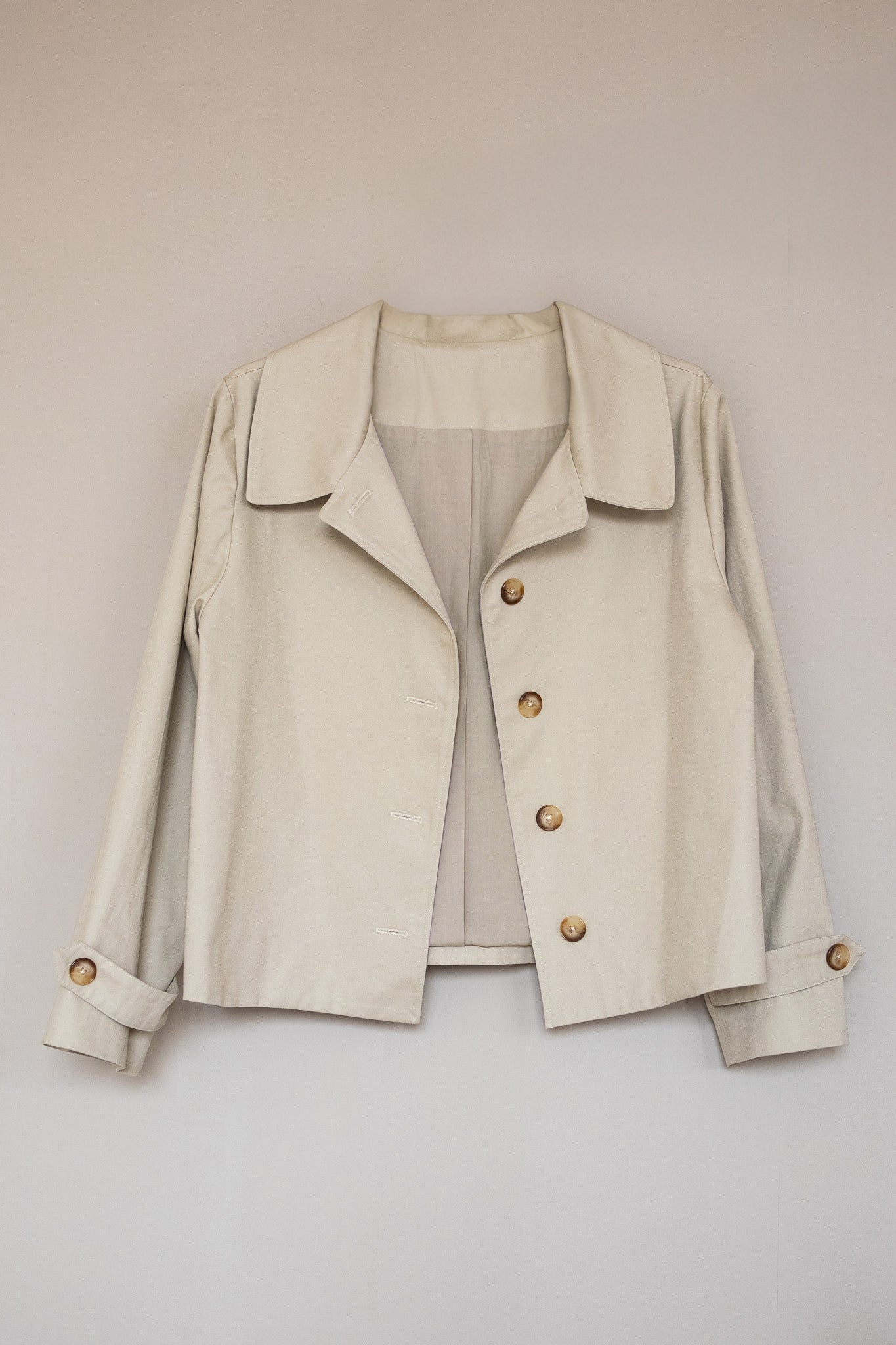 Joli Kit Couture - Trench Simone court beige - Joli Lab