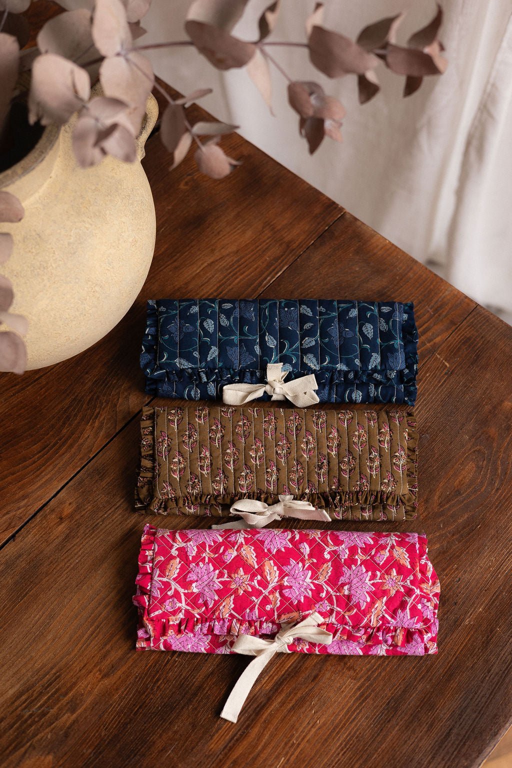 Joli Kit Couture - Trousse Izïa coton indien kaki - Joli Lab
