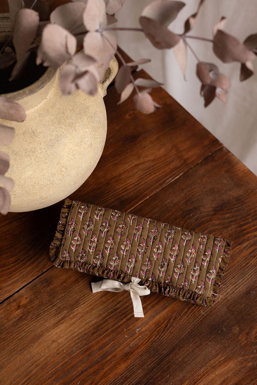 Joli Kit Couture - Trousse Izïa coton indien kaki - Joli Lab