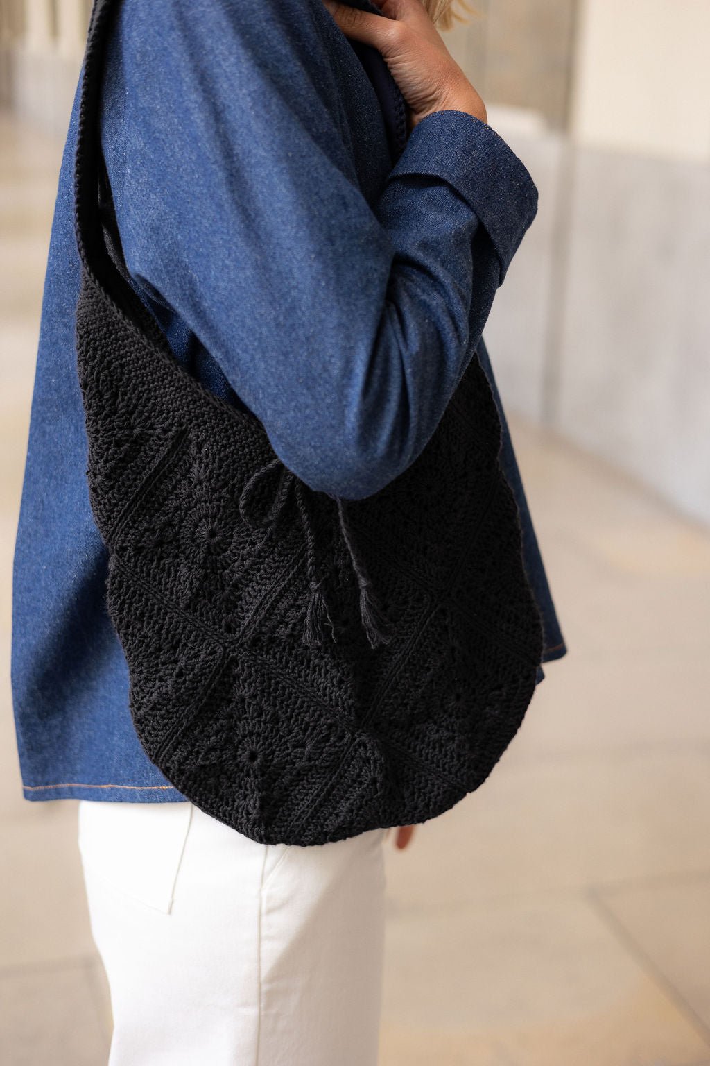 Joli Kit Crochet - Sac Palma noir - Joli Lab