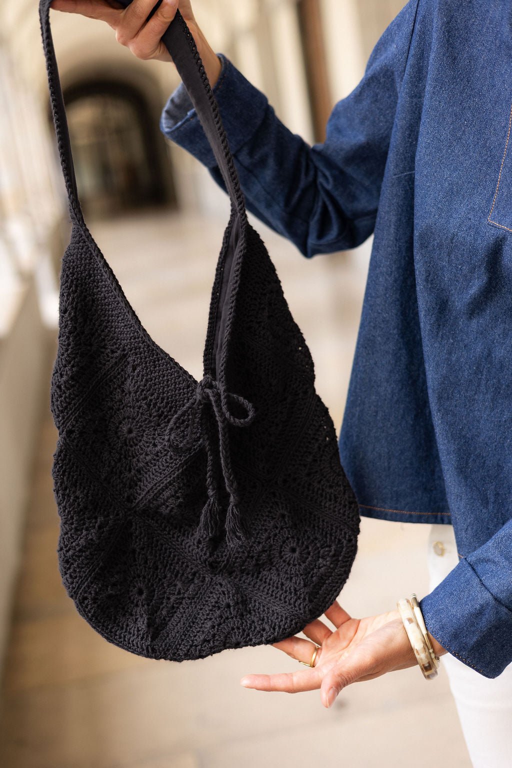 Joli Kit Crochet - Sac Palma noir - Joli Lab