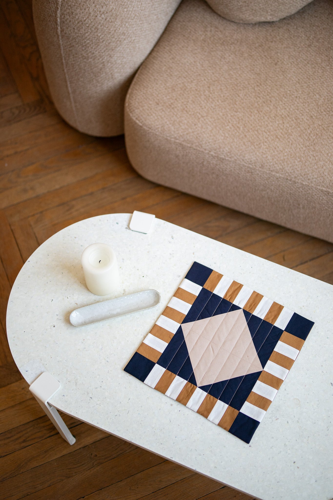 Set et centre de table en patchwork - Patron PDF - Joli Lab