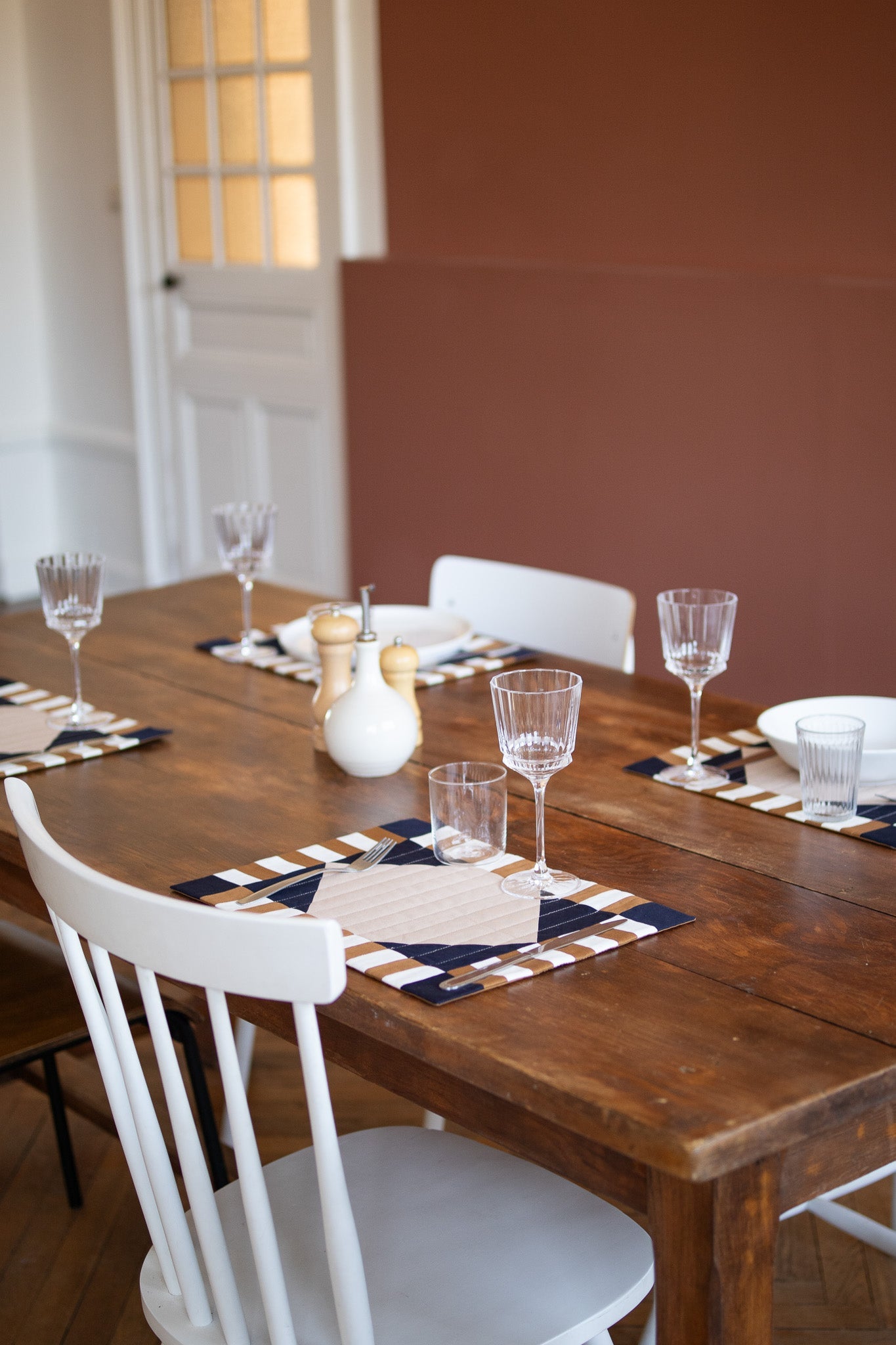 Set et centre de table en patchwork - Patron PDF - Joli Lab