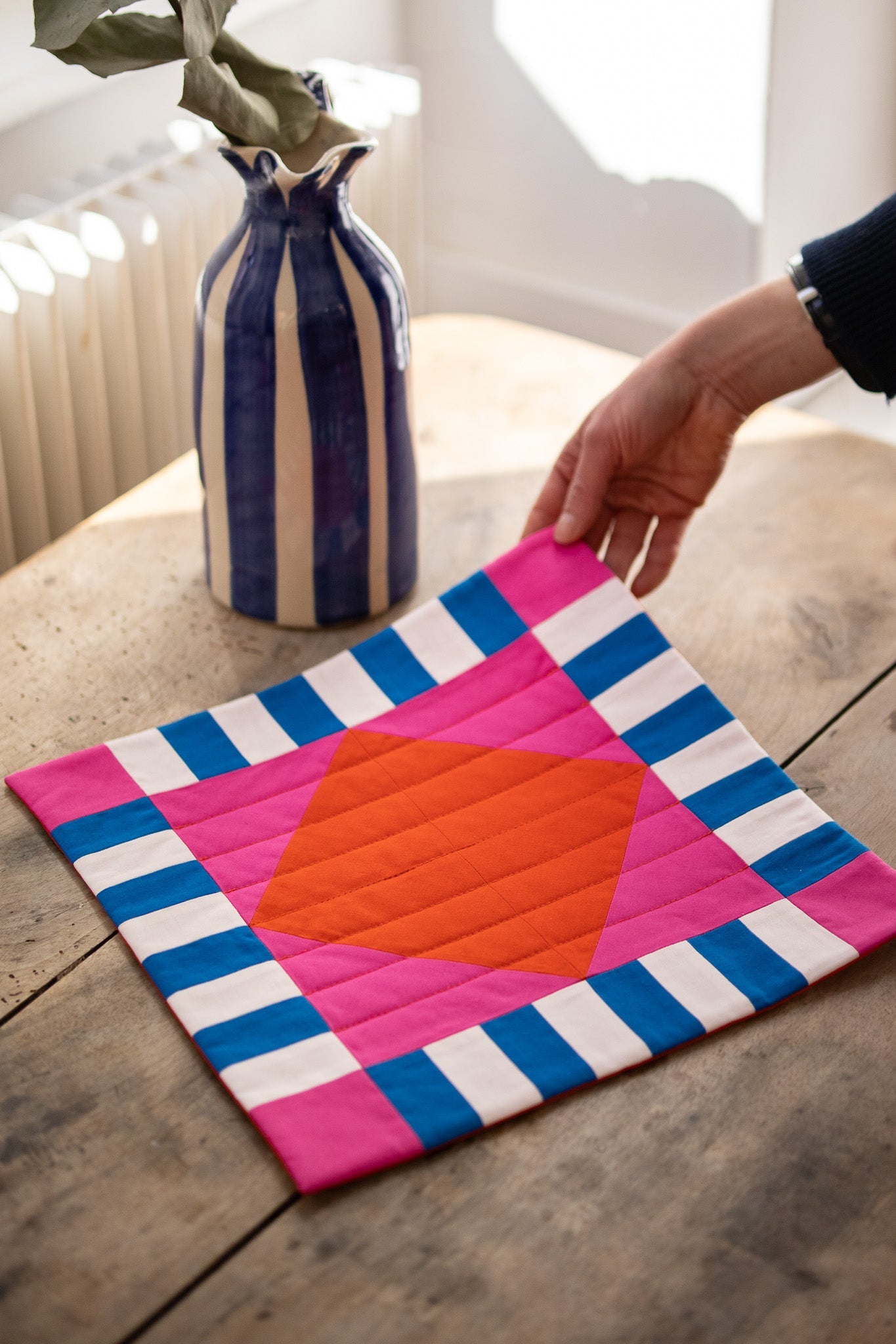 Set et centre de table en patchwork - Patron PDF - Joli Lab