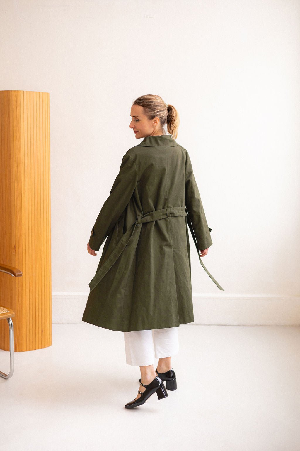 Trench Simone - Patron Couture PDF ou Pochette - Joli Lab