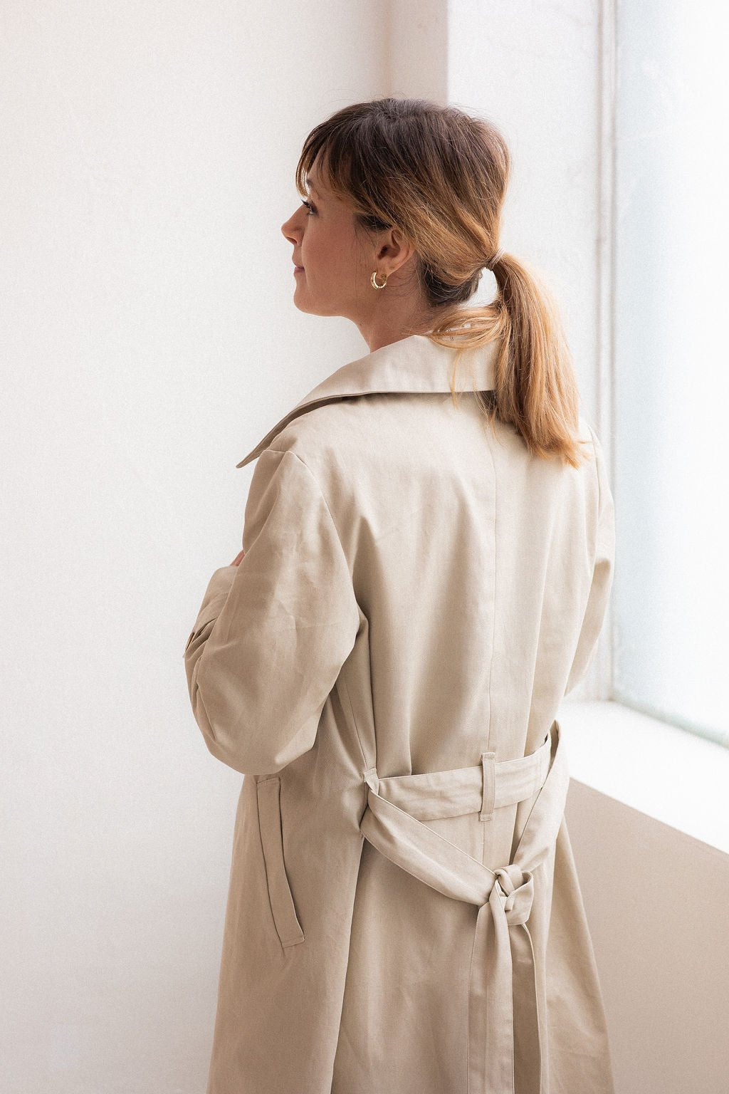 Trench Simone - Patron Couture PDF ou Pochette - Joli Lab