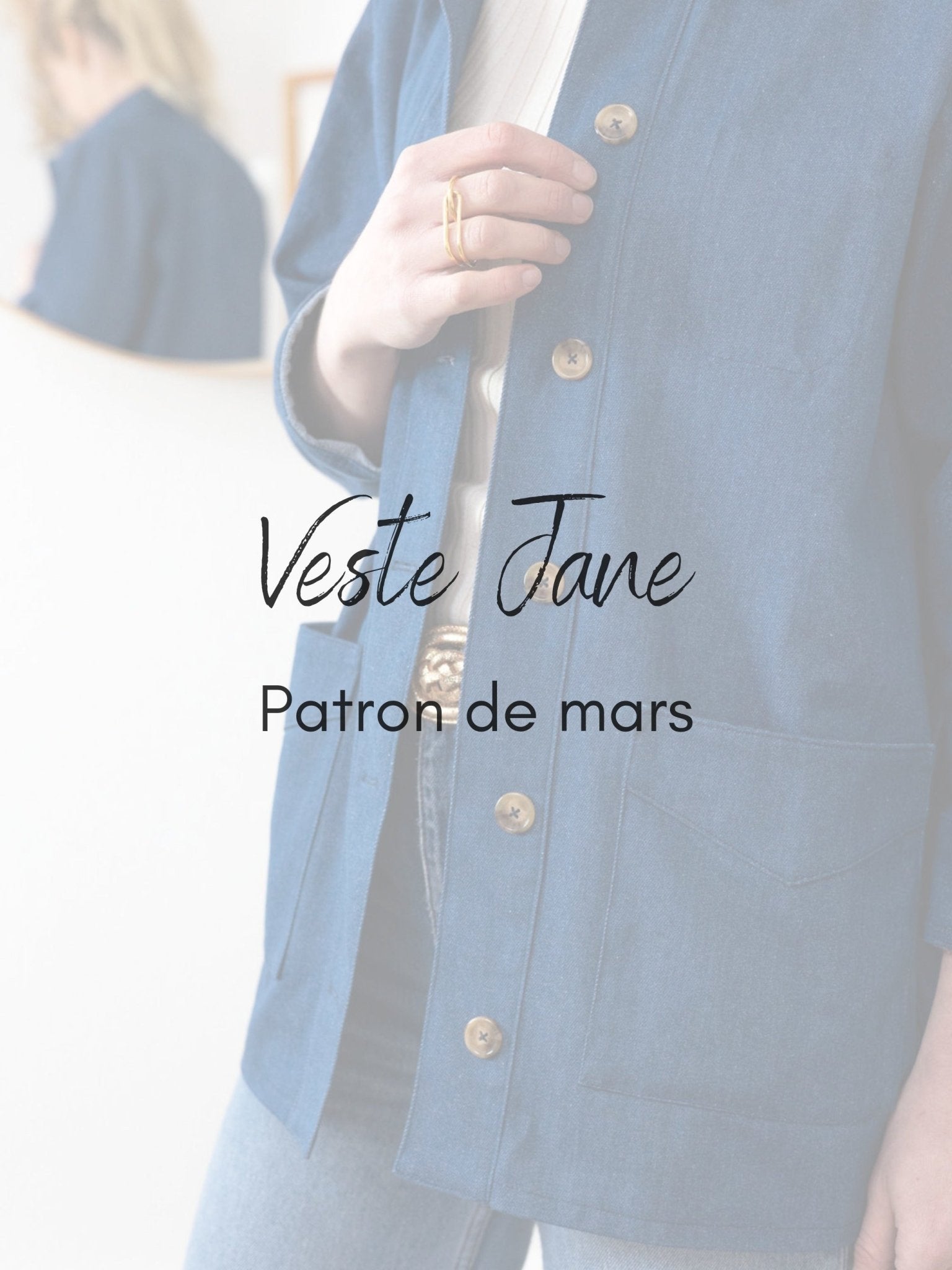 Veste Jane - Patron Couture PDF - Joli Lab