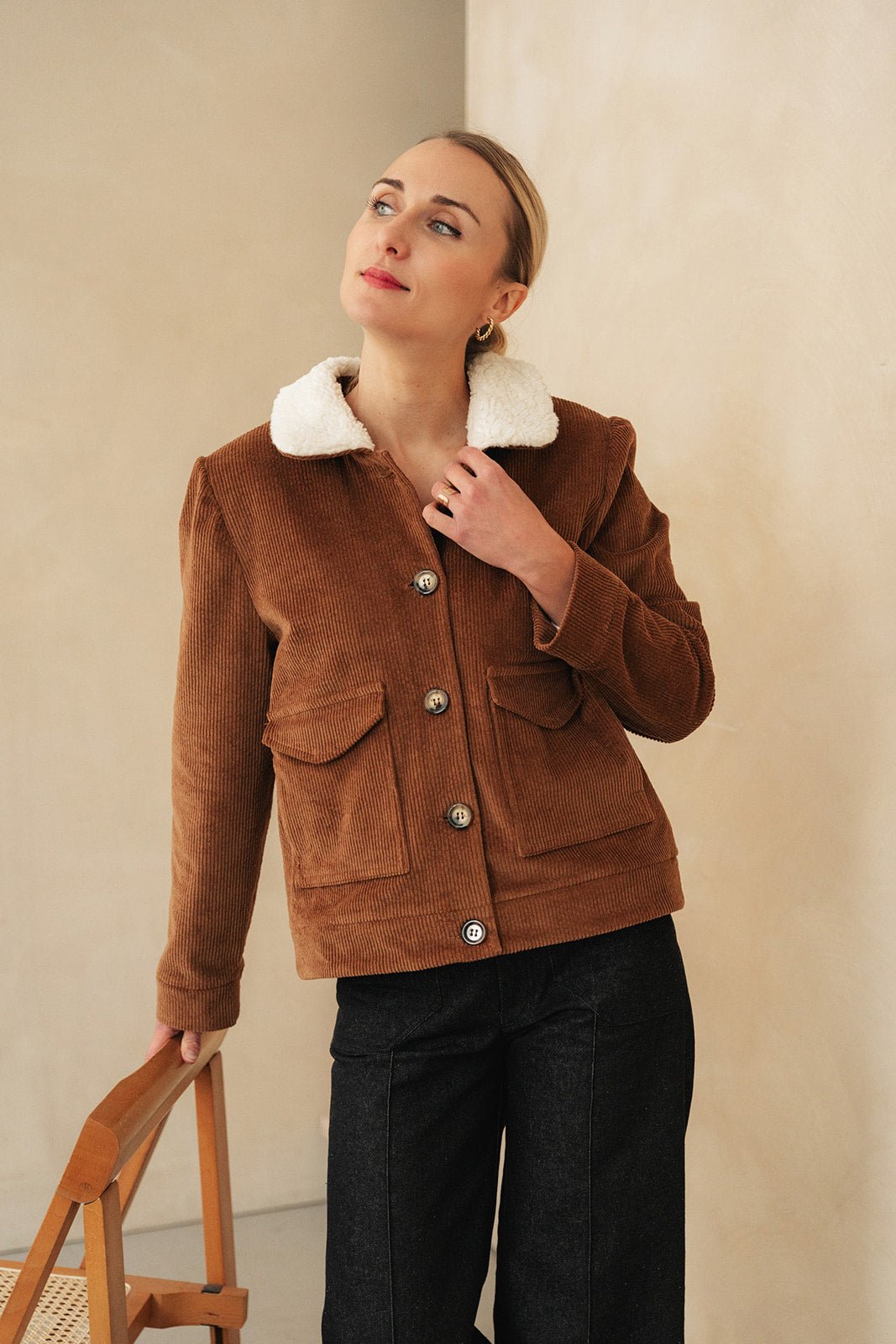 Veste Sienna - Patron Couture PDF ou Pochette - Joli Lab