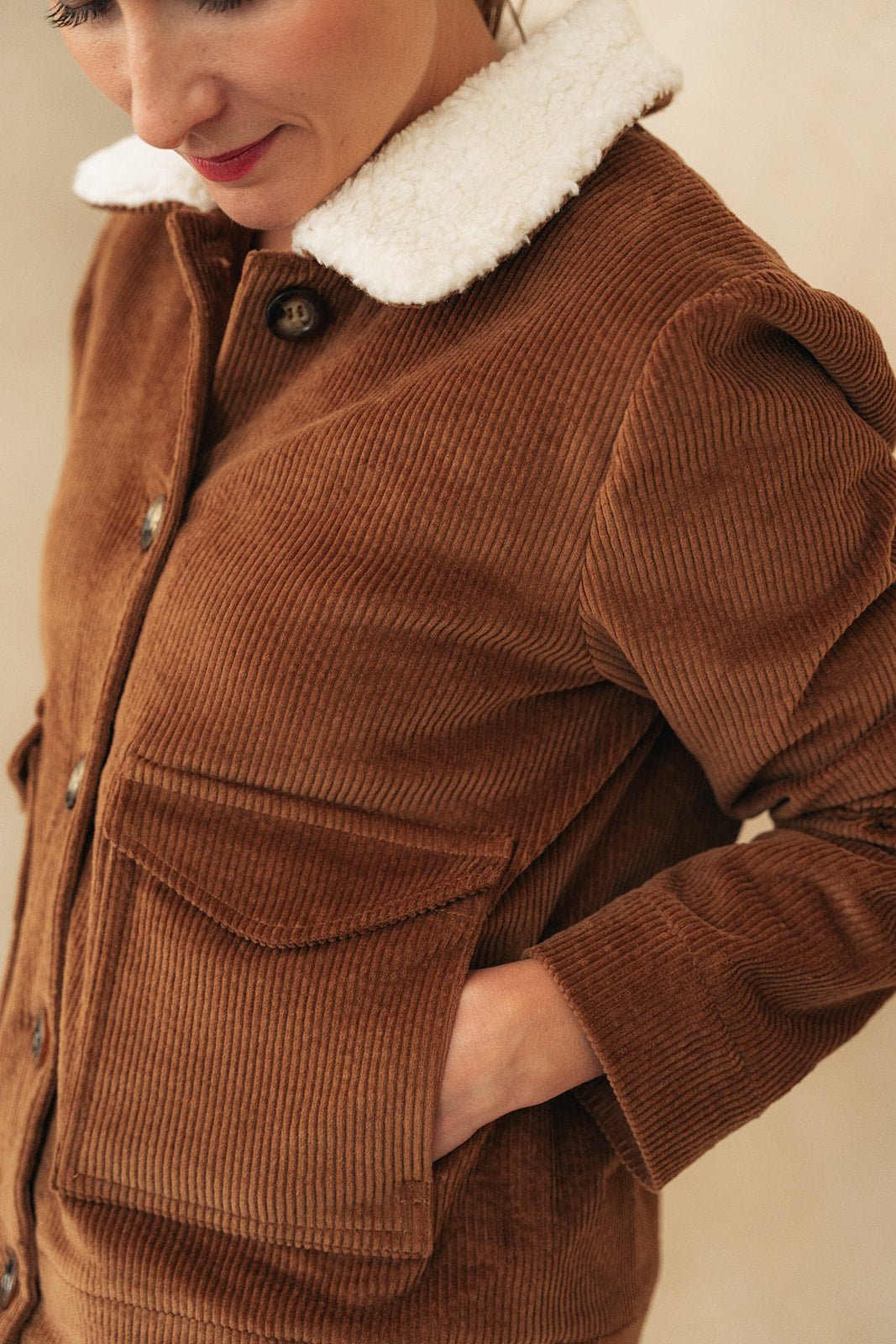 Veste Sienna - Patron Couture PDF ou Pochette - Joli Lab