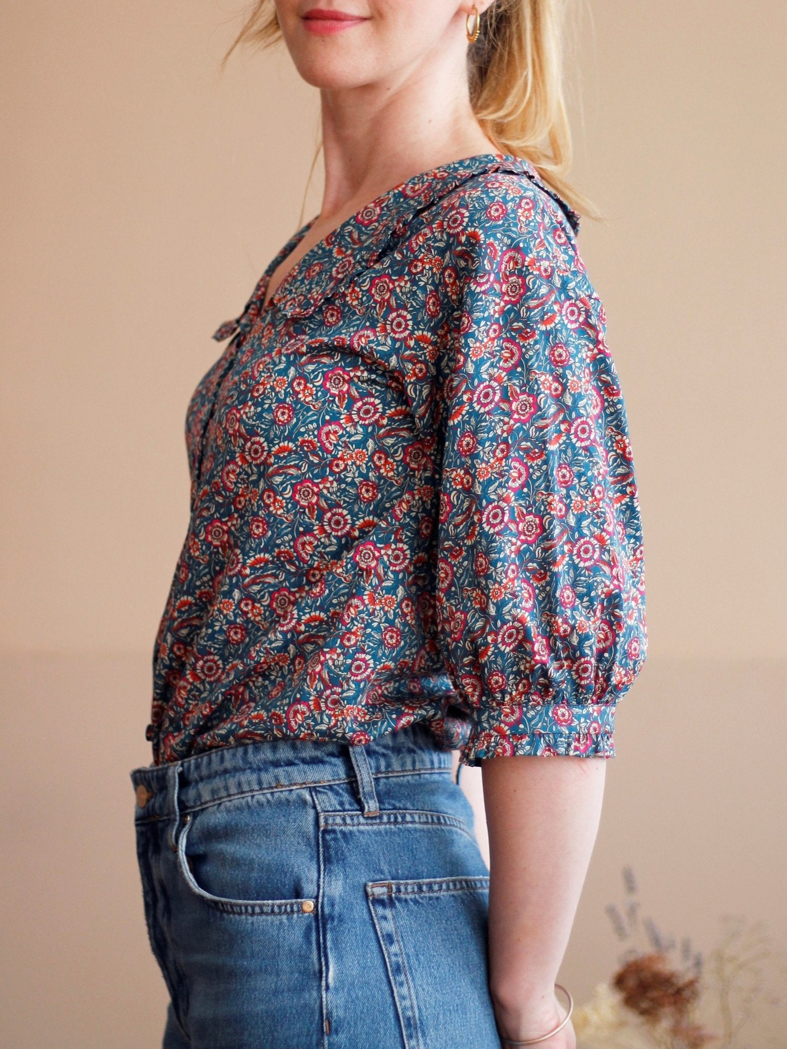 Blouse Alba - Patron Couture PDF ou Pochette - Joli Lab