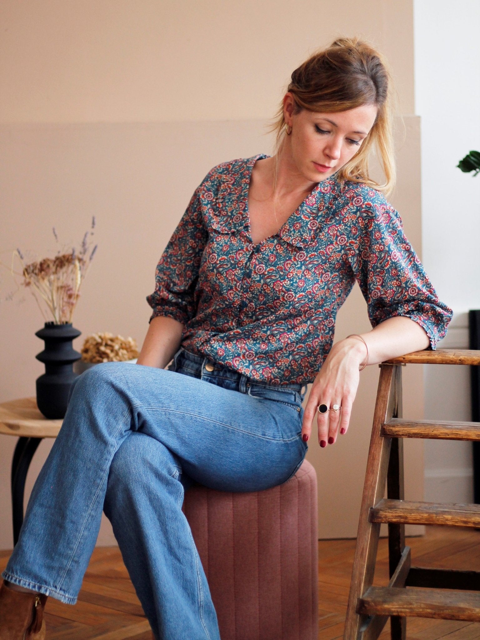 Blouse Alba - Patron Couture PDF ou Pochette - Joli Lab