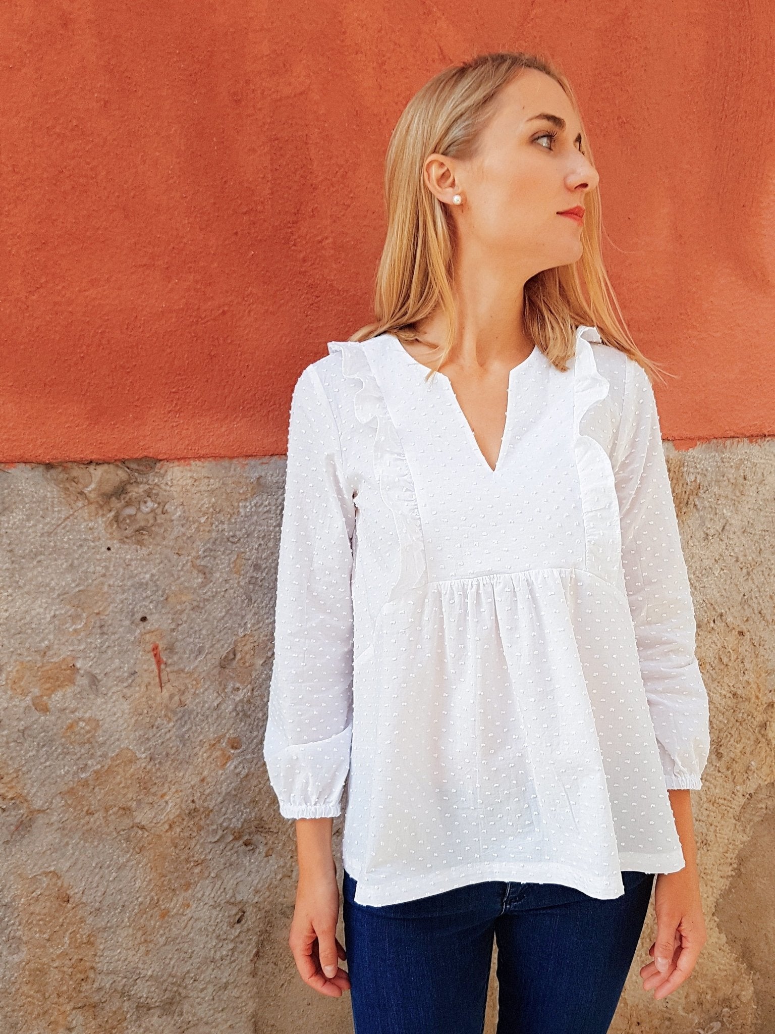Blouse Cherry Blossom - Patron PDF ou pochette - Joli Lab