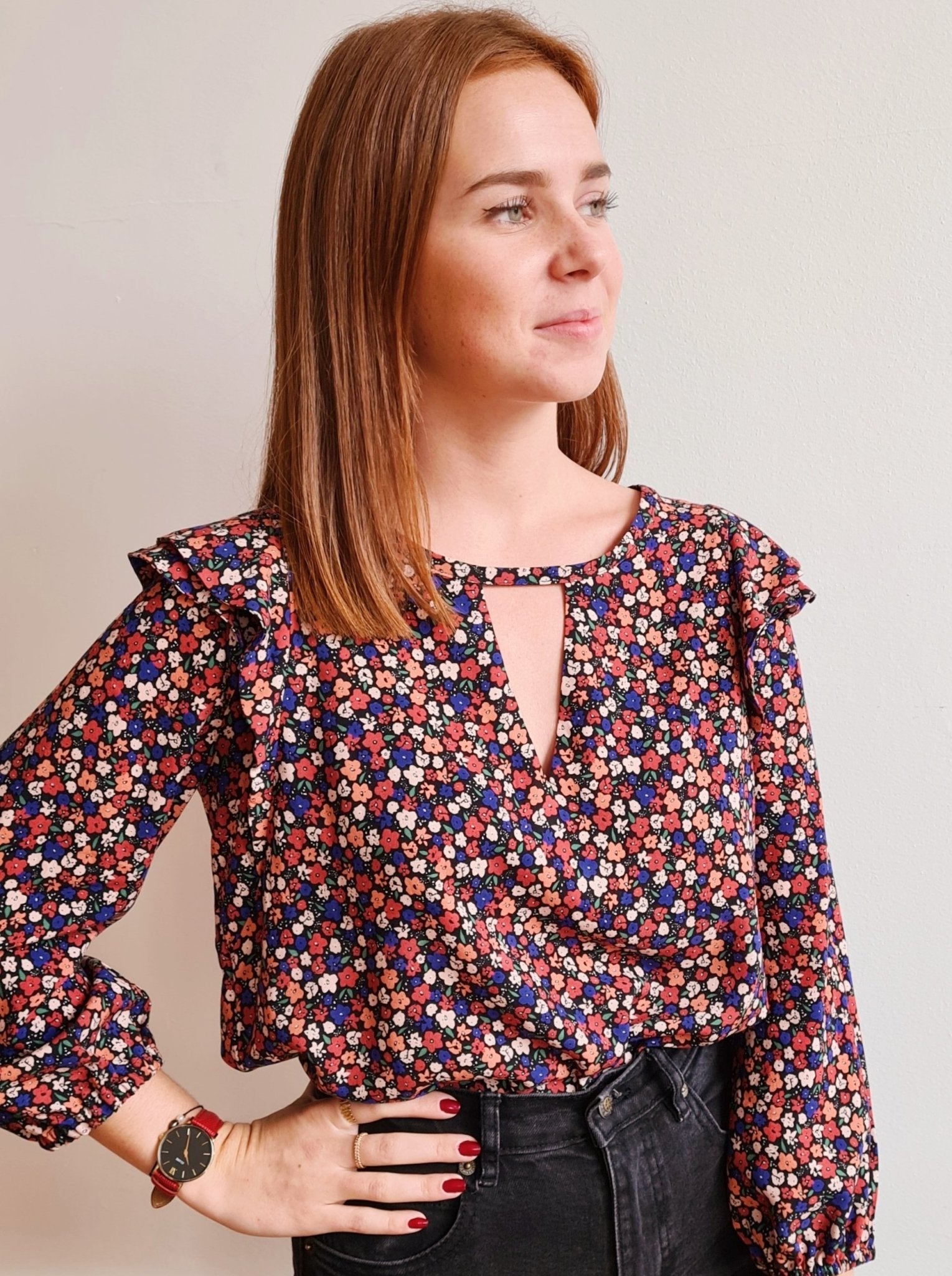 Blouse Olivia - Patron PDF ou pochette - Joli Lab