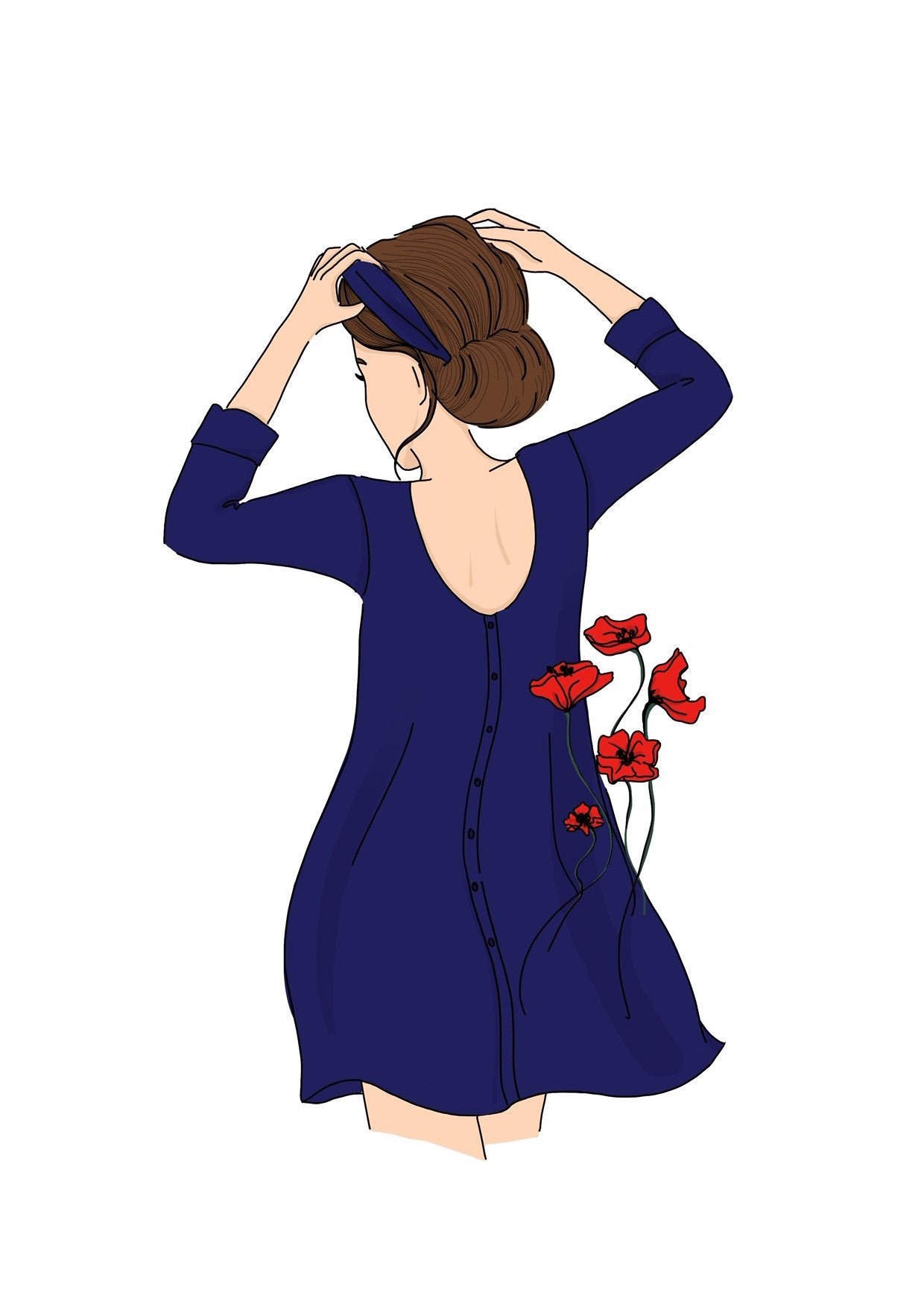 Blouse Poppy - Patron PDF ou pochette - Joli Lab