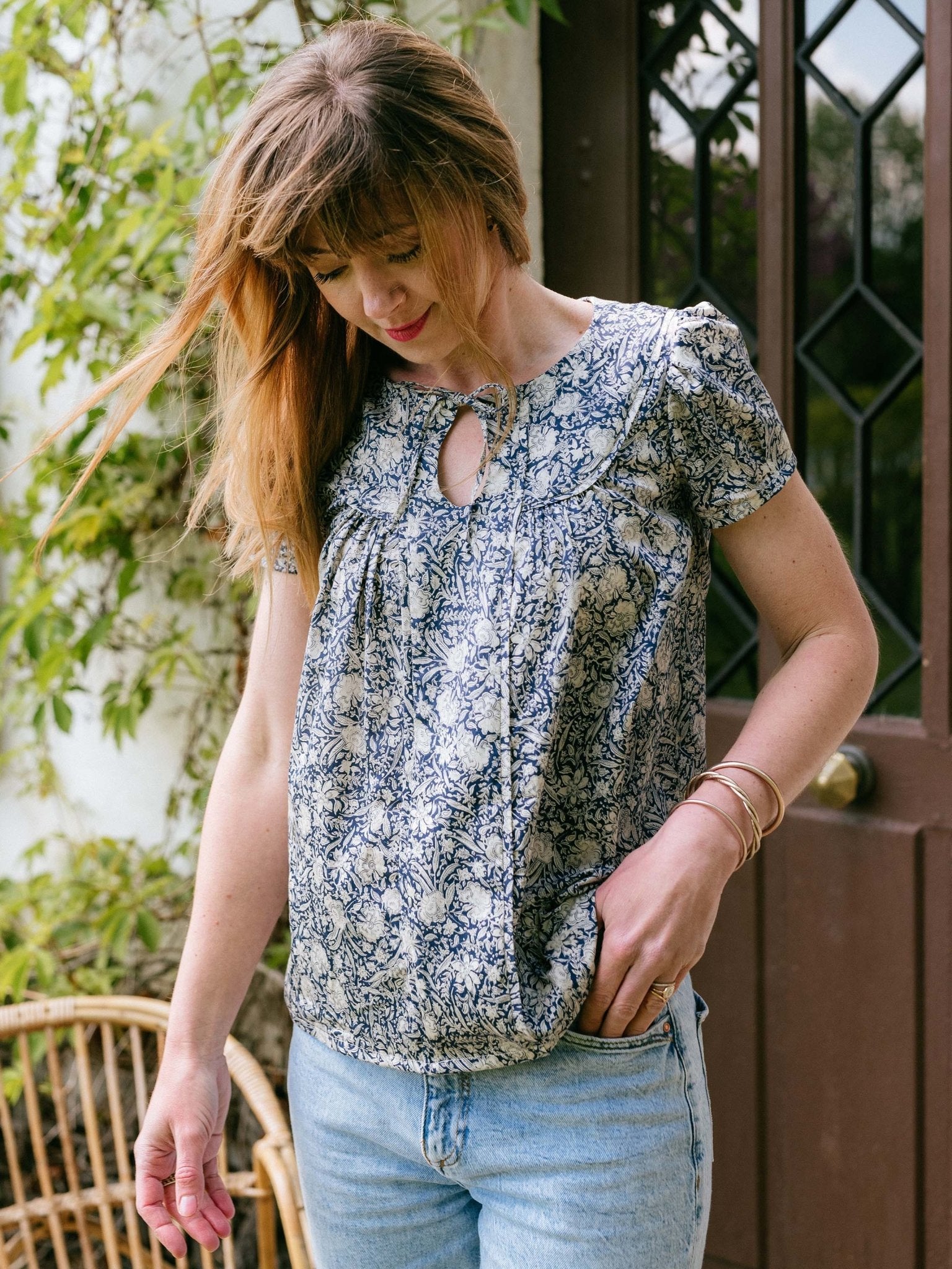 Blouse Romane - Patron Couture PDF ou Pochette - Joli Lab