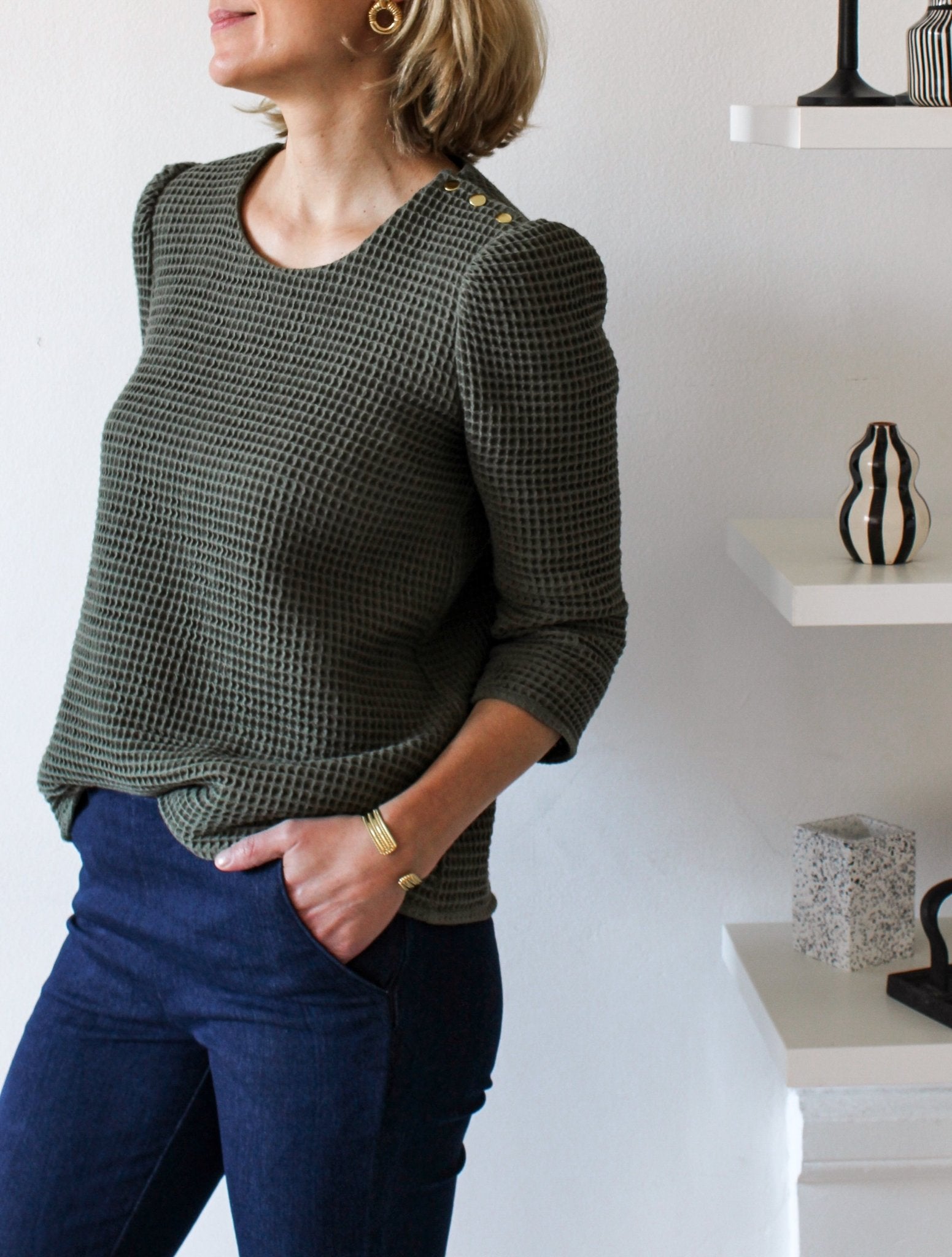 Blouse/Robe Daphne - Patron Couture PDF ou Pochette - Joli Lab