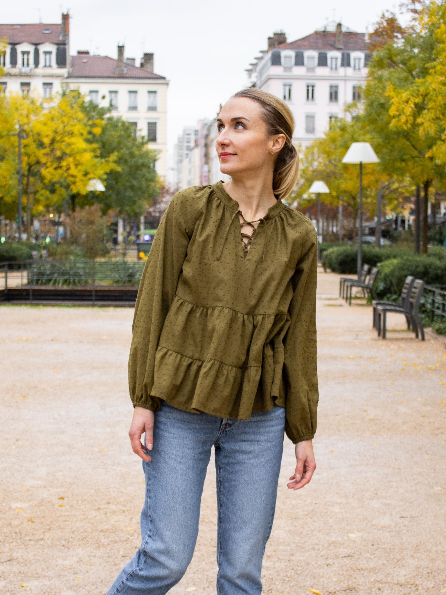 Blouse/robe Esmée - Patron Couture PDF ou Pochette - Joli Lab
