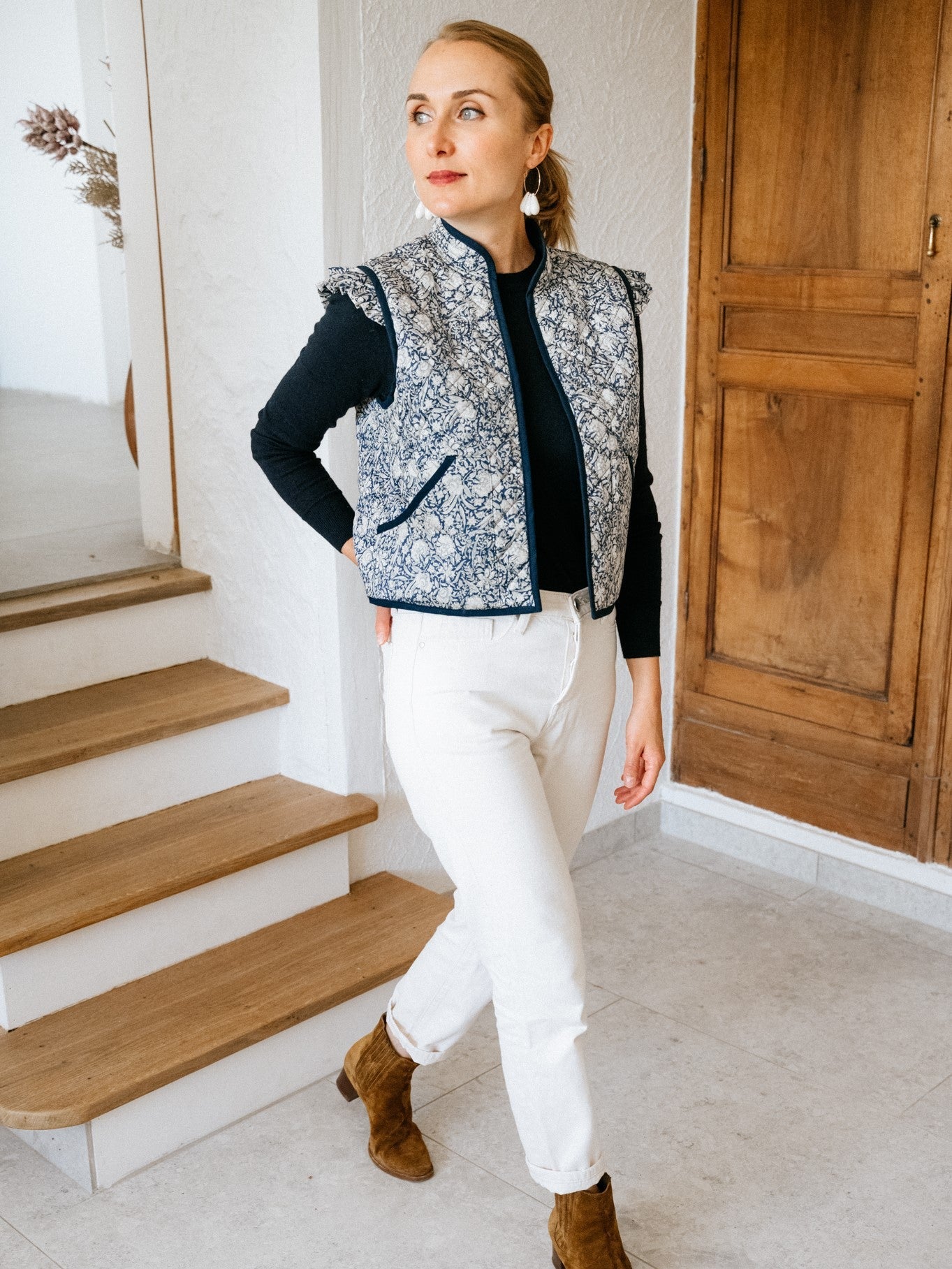 Gilet Anouck - Patron Couture PDF ou Pochette - Joli Lab