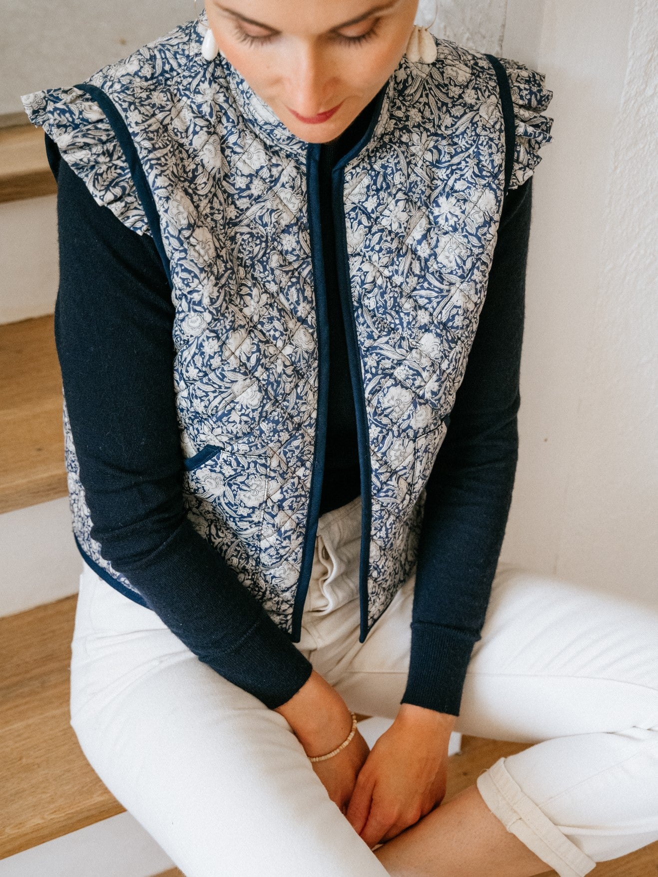 Gilet Anouck - Patron Couture PDF ou Pochette - Joli Lab