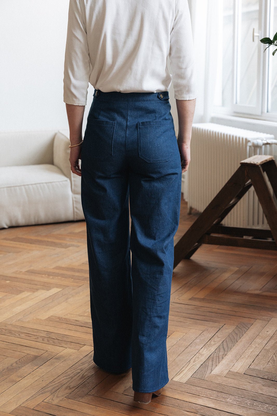 Joli Kit Couture - Pantalon Suzanne denim - Joli Lab