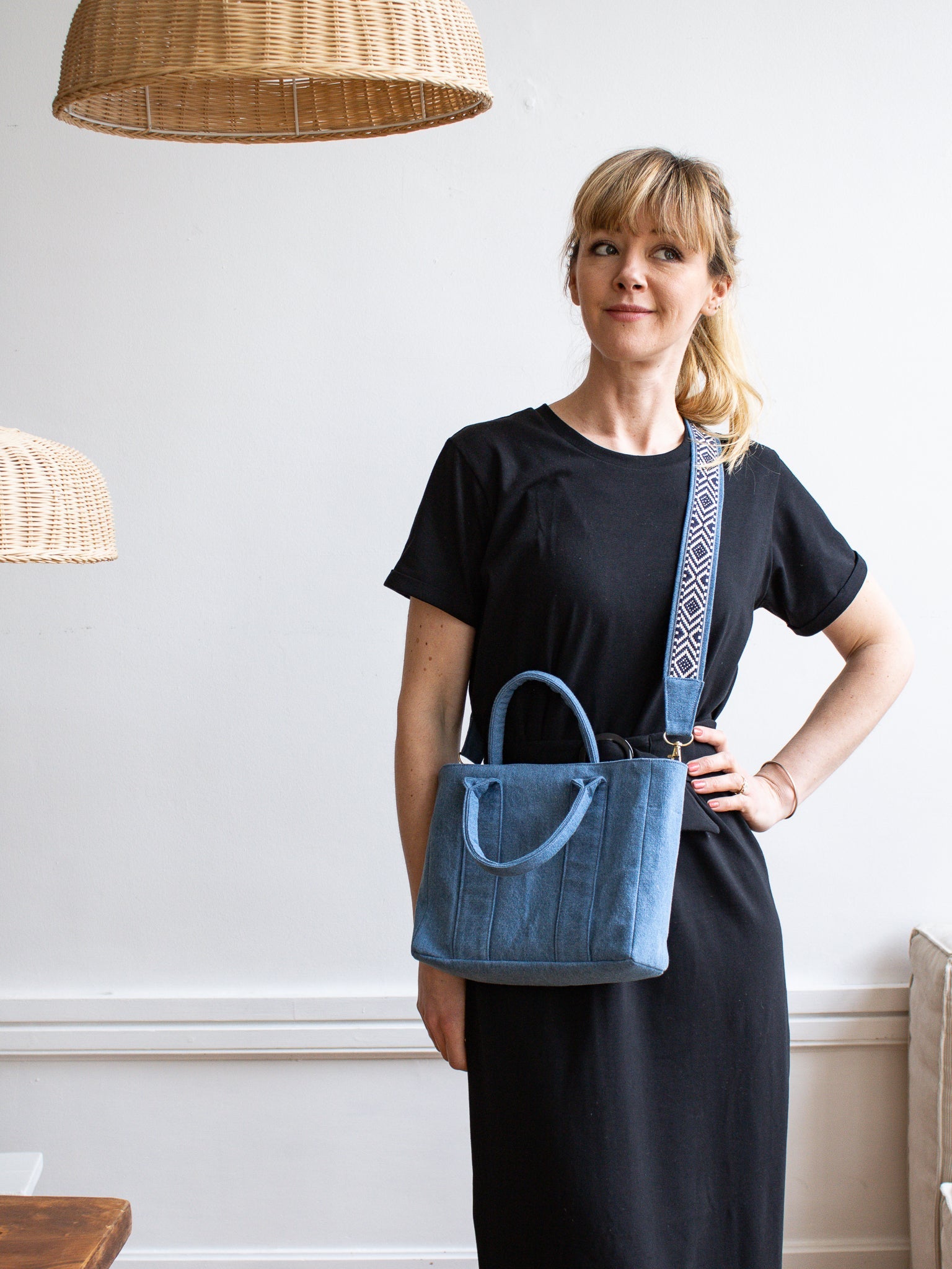 Mini-tote Stella - Patron Couture PDF ou Pochette - Joli Lab