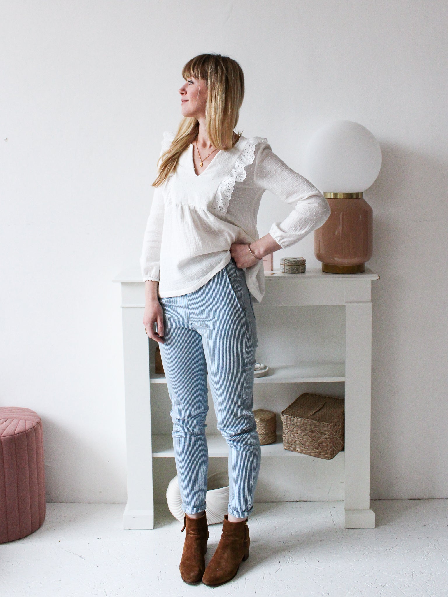 Pantalon Ines - Patron Couture PDF ou Pochette - Joli Lab
