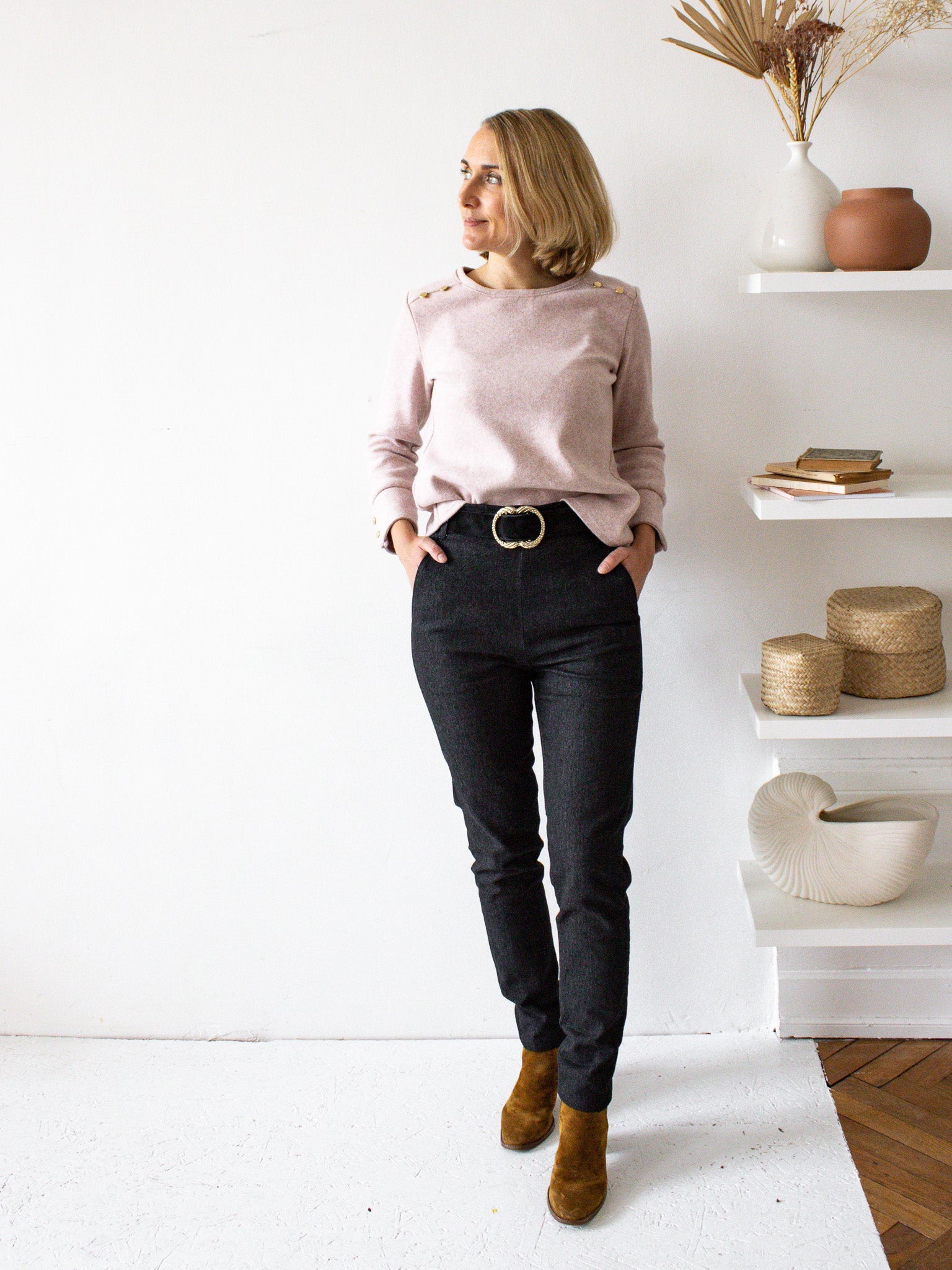 Pantalon Ines - Patron Couture PDF ou Pochette - Joli Lab