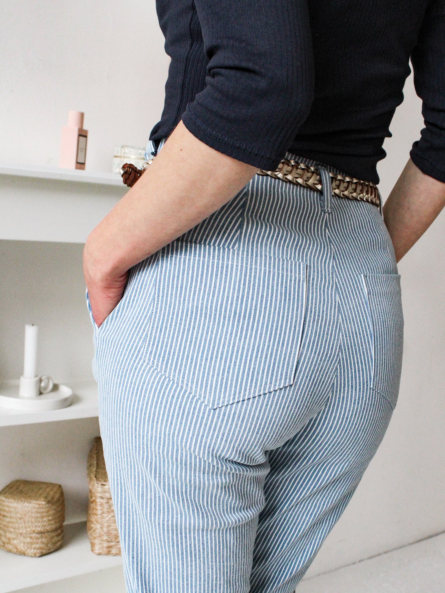 Pantalon Ines - Patron Couture PDF ou Pochette - Joli Lab