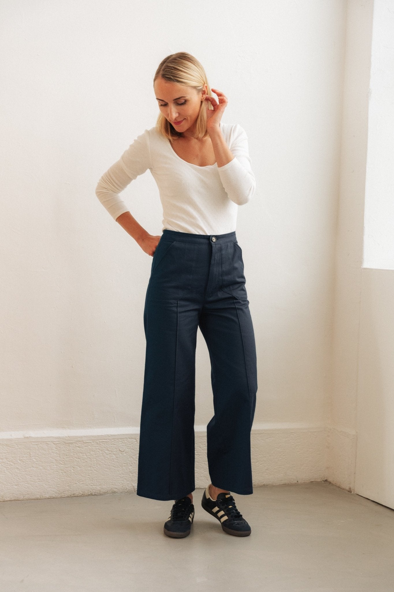 Pantalon Suzanne - Patron Couture PDF ou Pochette - Joli Lab