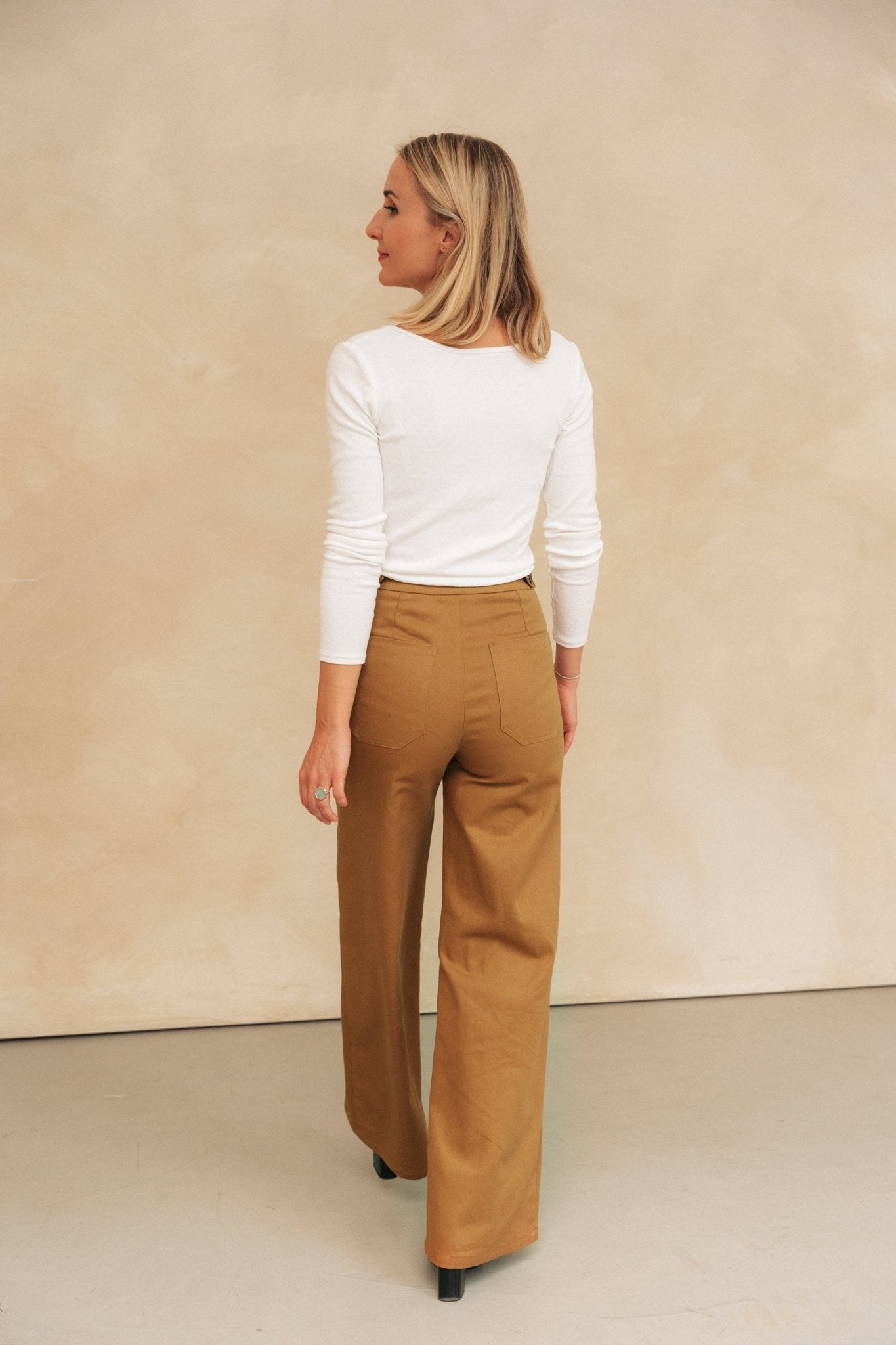 Pantalon Suzanne - Patron Couture PDF ou Pochette - Joli Lab