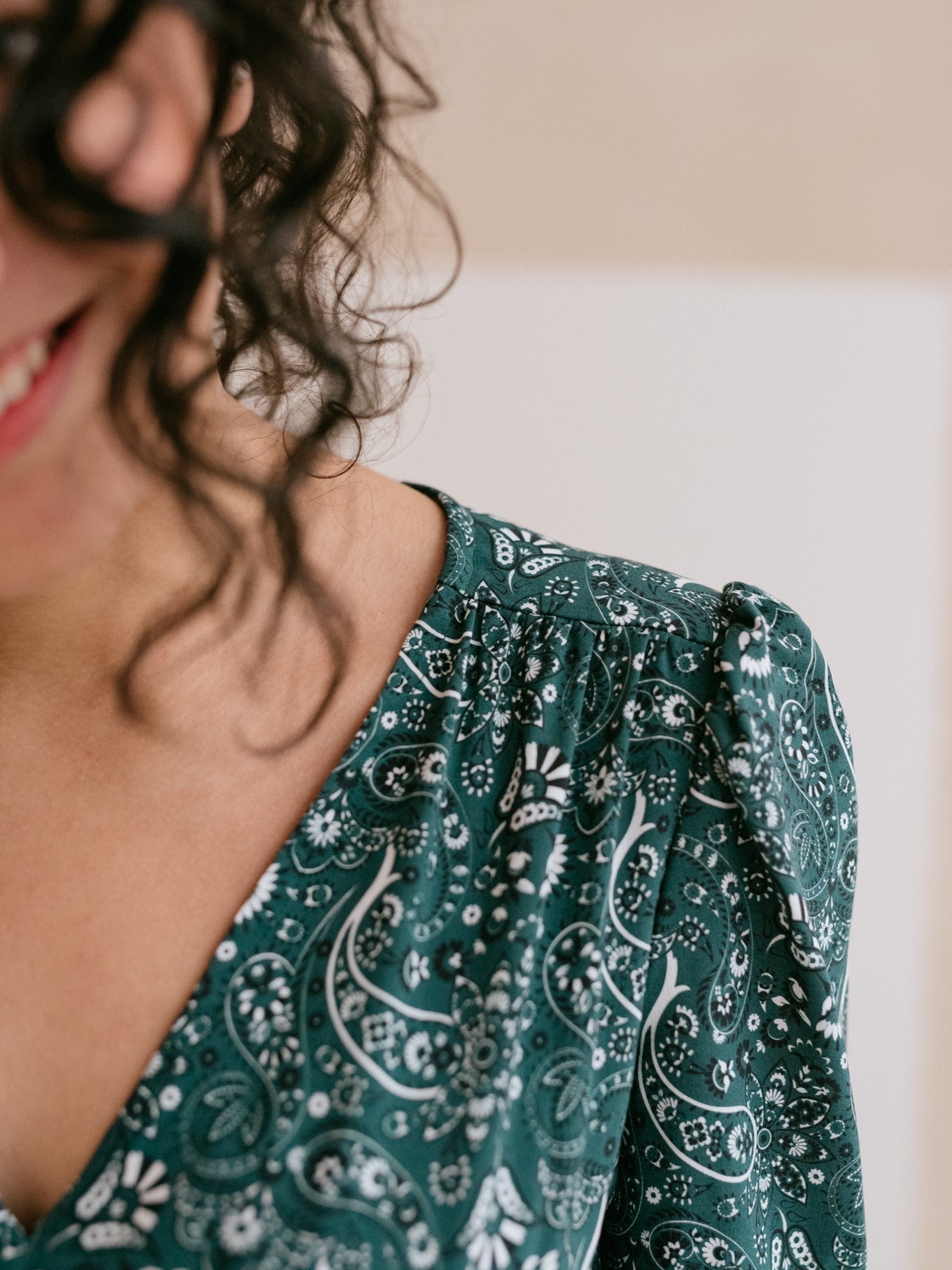 Robe/blouse Louisa - Patron Couture PDF ou Pochette - Joli Lab