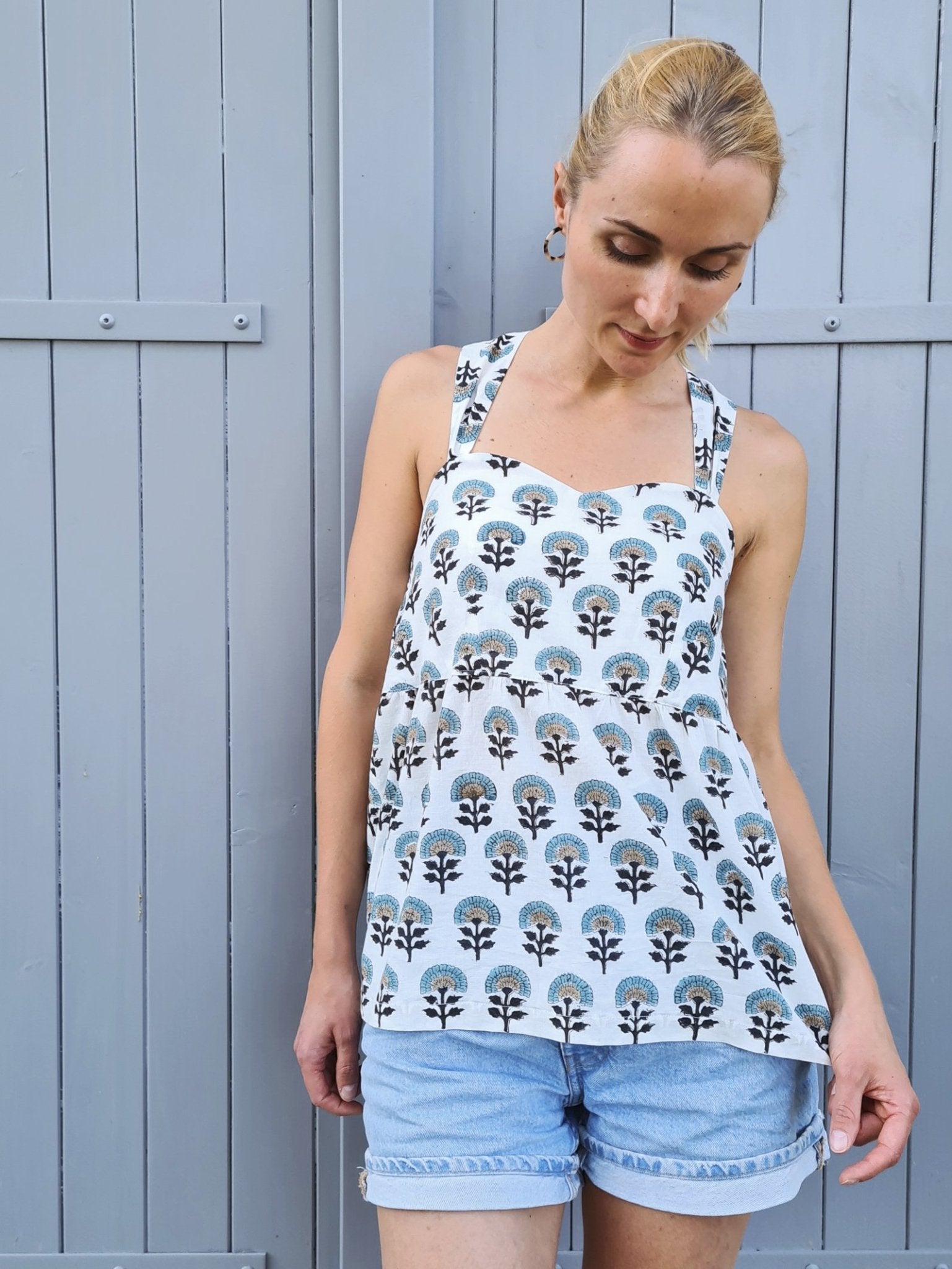 Top Daisy - Patron PDF ou pochette - Joli Lab