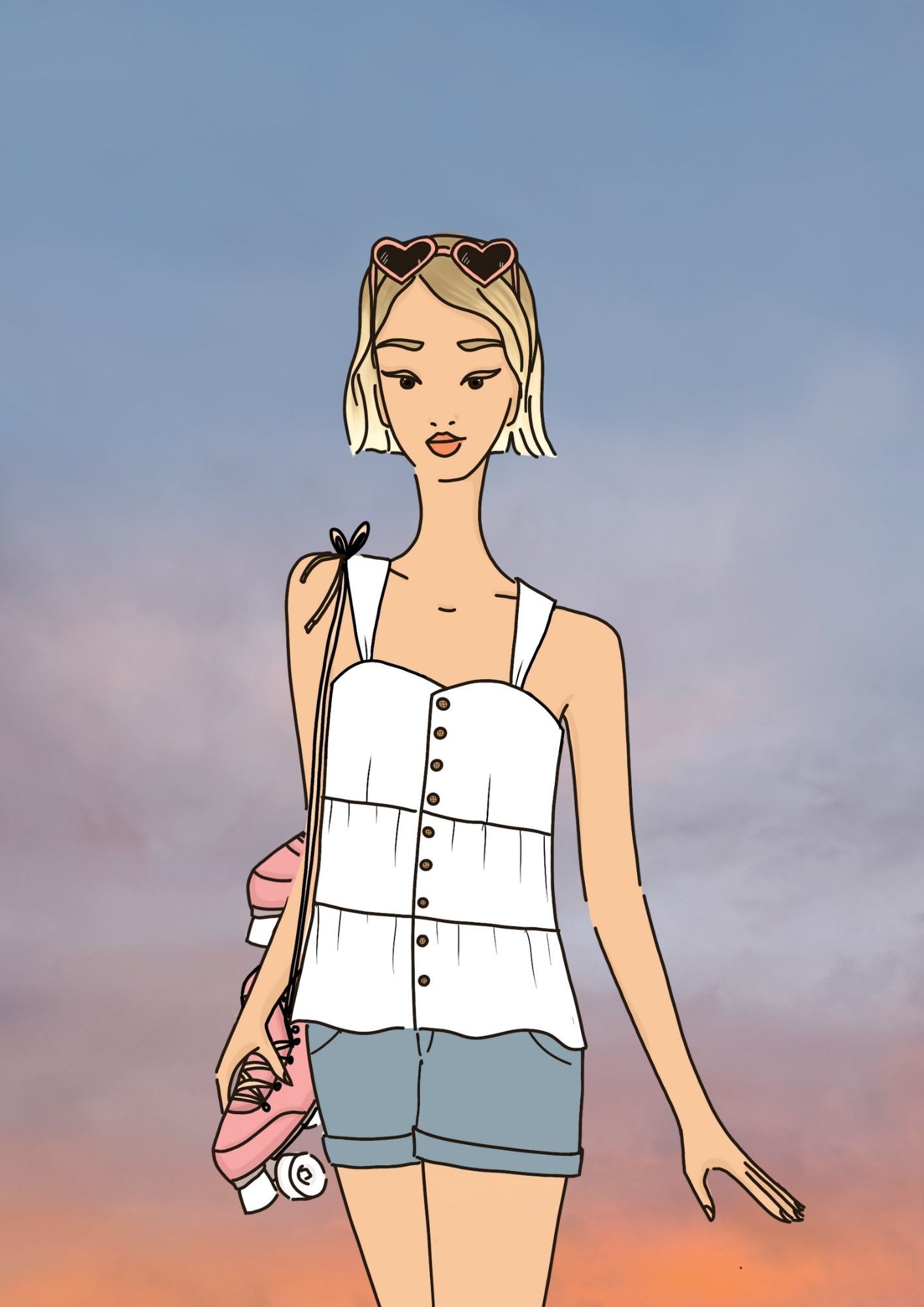 Top Daisy - Patron PDF ou pochette - Joli Lab